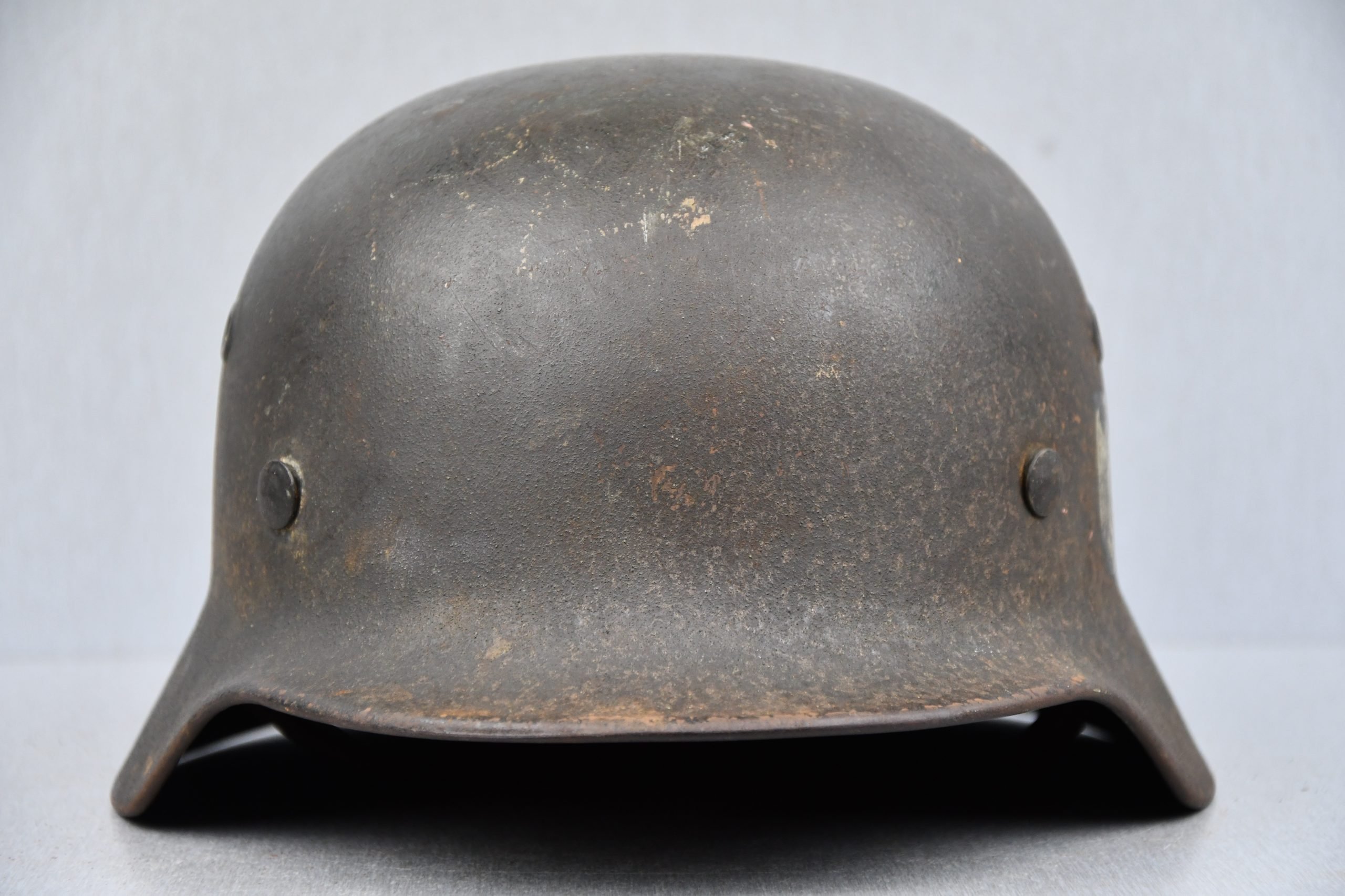 M40 Army (Heer) single decal steel helmet NS64 — image 3