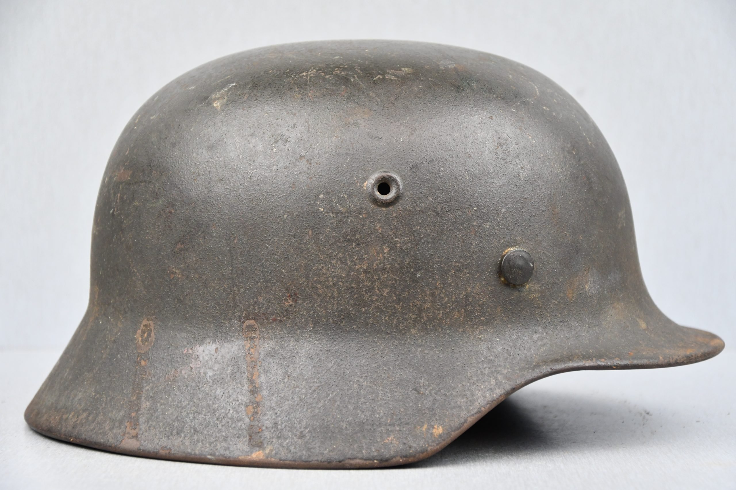 M40 Army (Heer) single decal steel helmet NS64 — image 4