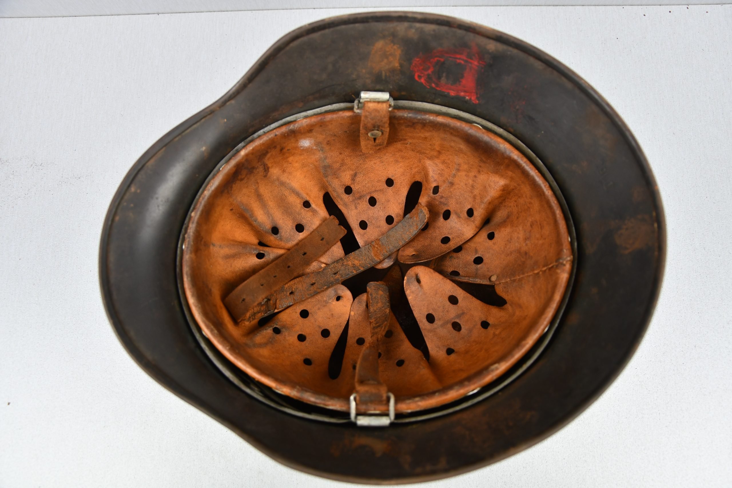 M40 Army (Heer) single decal steel helmet NS64 — image 8