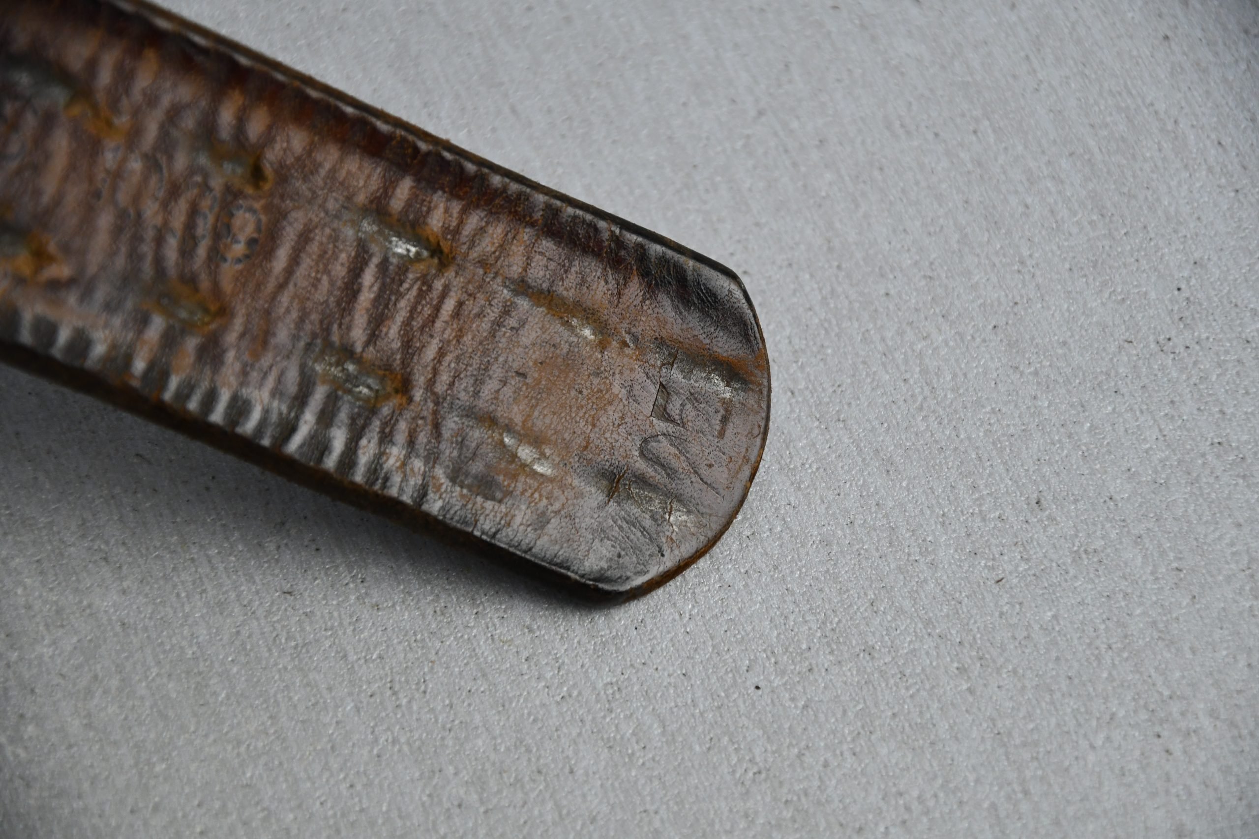 Wehrmacht leather equipment belt — image 6