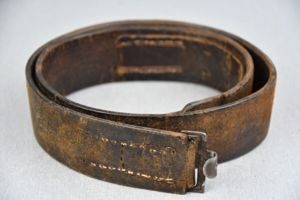 Wehrmacht leather equipment belt