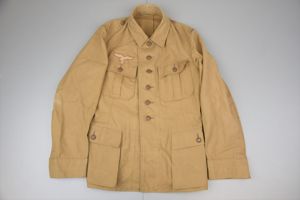 Luftwaffe tropical 'Afrikakorps' four pocket tunic