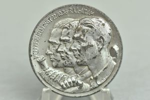 Dutch collaboration (NSB) Werkersbijeenkomst 22.10.1938 Amsterdam tinnie