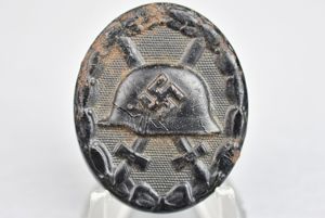 German black wound badge by '4' Steinhauer & Lück