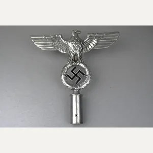 NSDAP eagle with swastika flag pole topper RZM M3/27