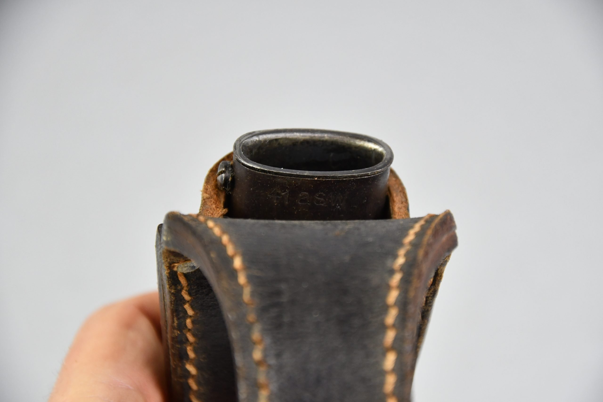 Matching Wehrmacht K98 bayonet by asw 1941 with frog — image 12