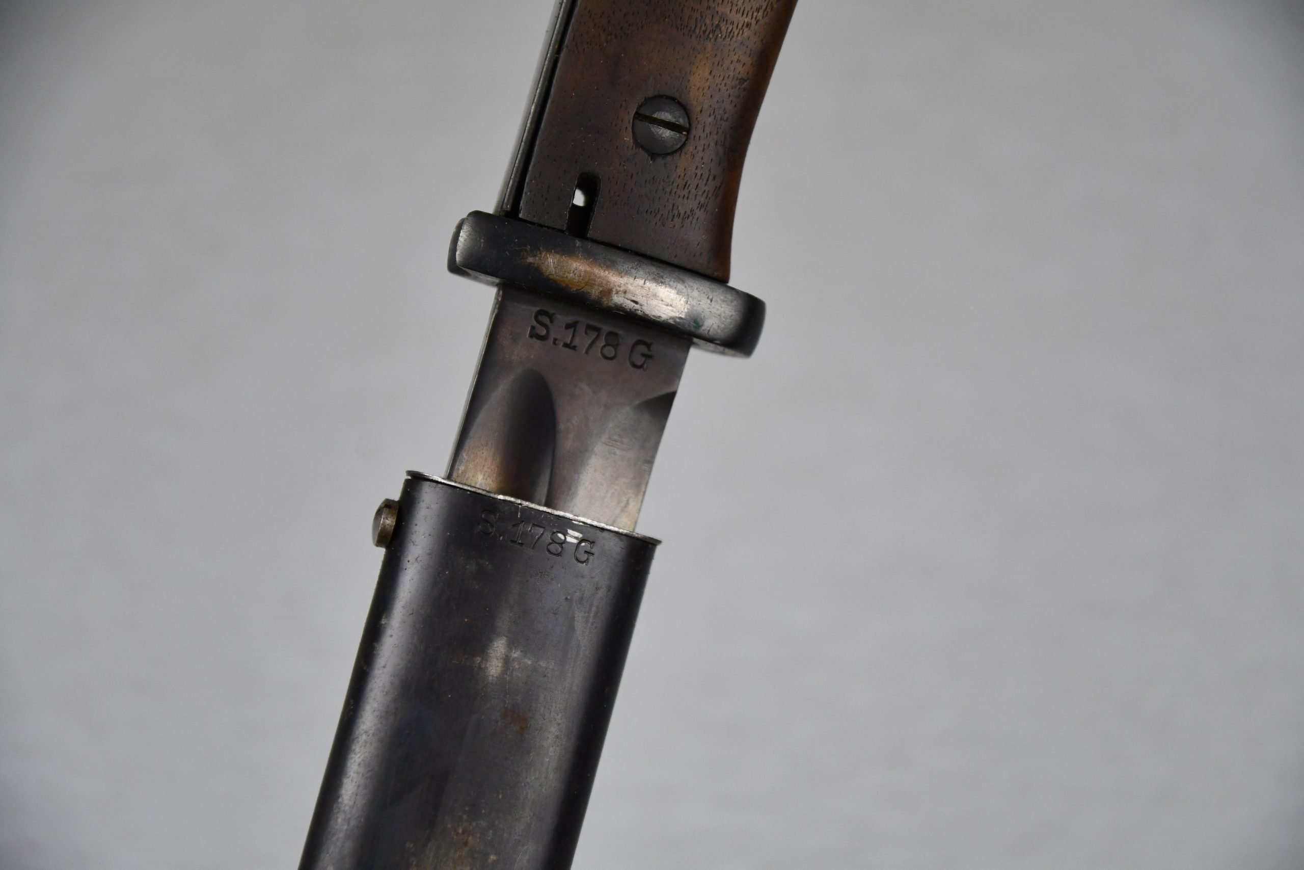 Early matching K98 bayonet by S.178G 'Gebr. Heller' 1935 — image 12
