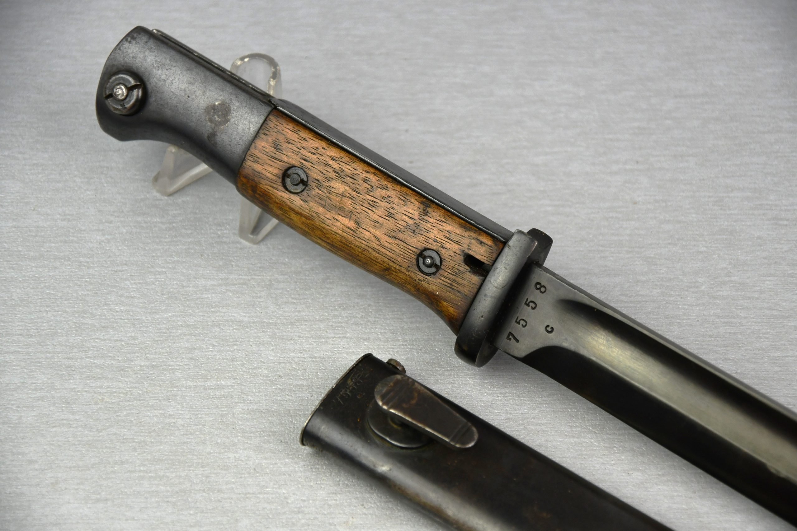 Early matching K98 bayonet by S.178G 'Gebr. Heller' 1935 — image 2