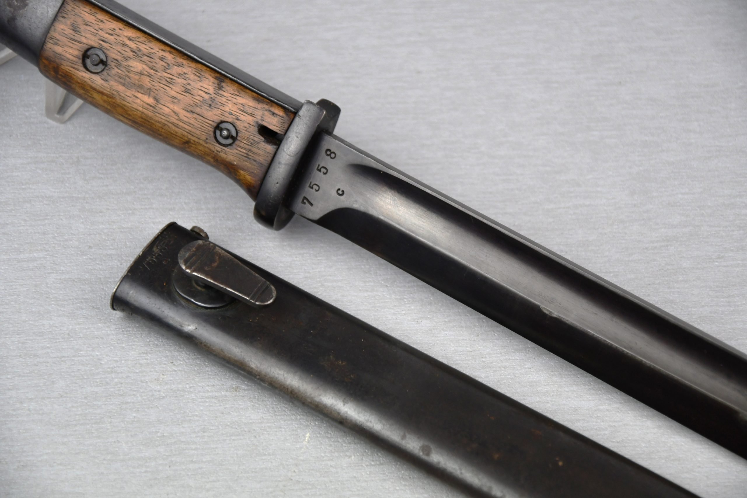 Early matching K98 bayonet by S.178G 'Gebr. Heller' 1935 — image 3
