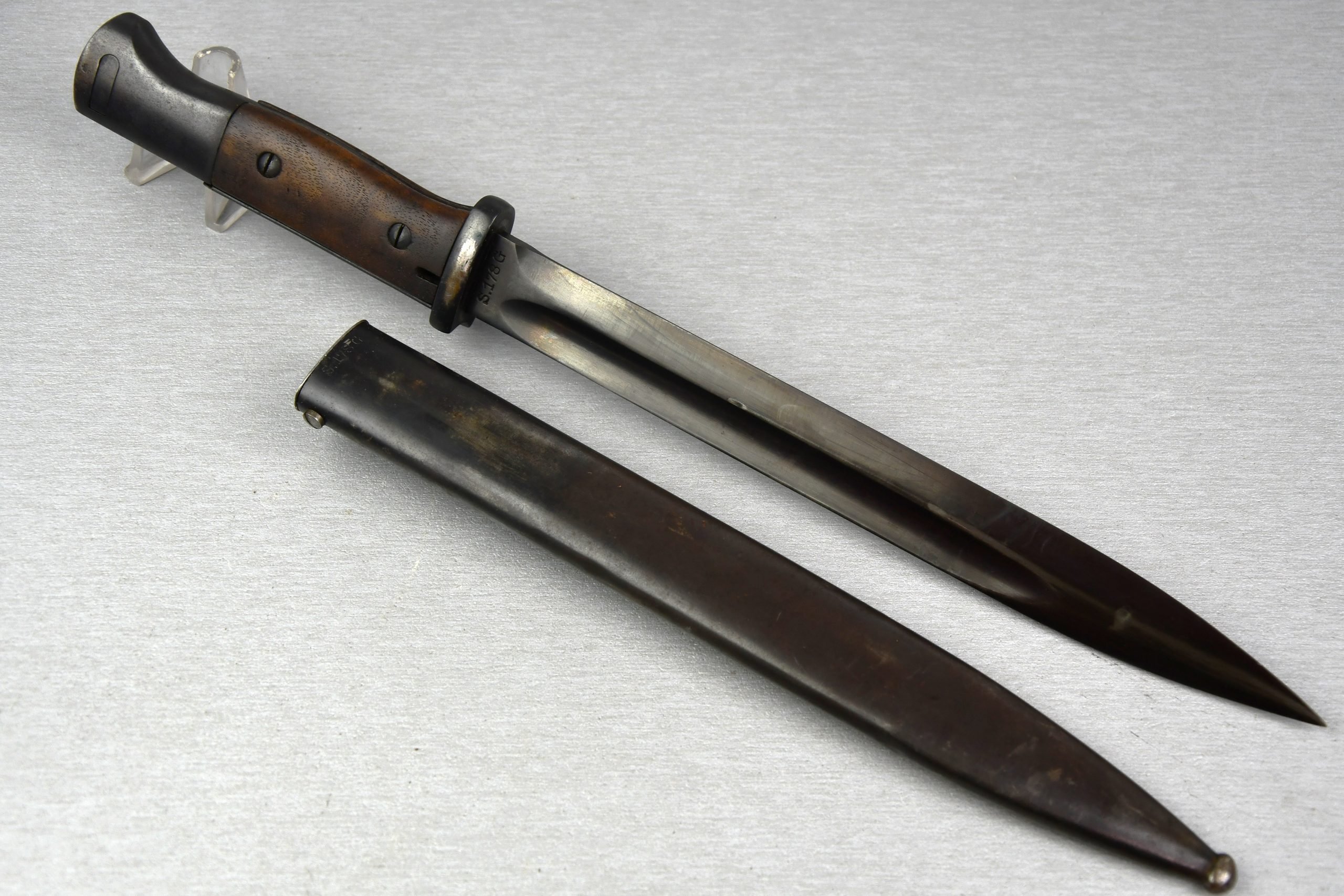 Early matching K98 bayonet by S.178G 'Gebr. Heller' 1935 — image 5