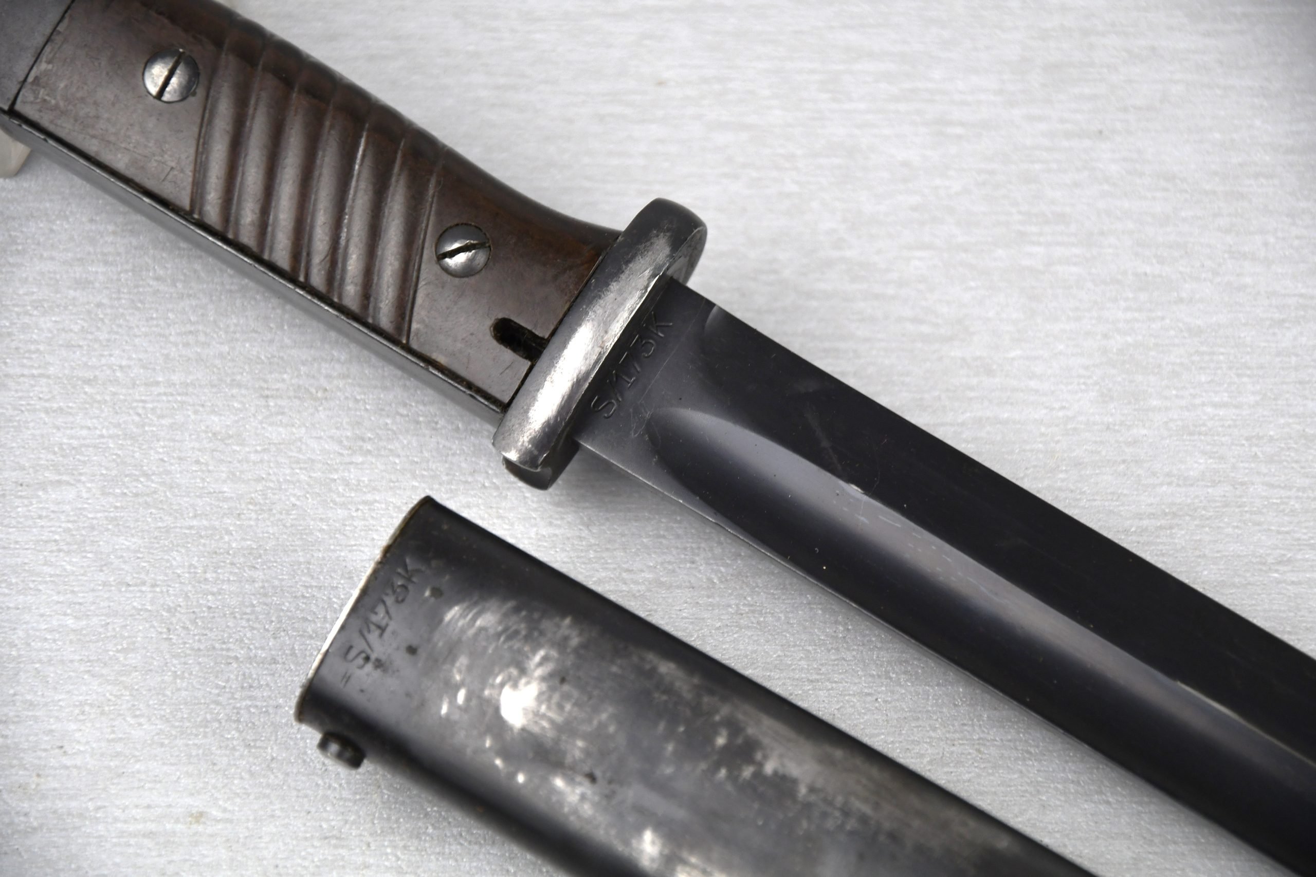 Early matching K98 bayonet by S/173K 'Alex Coppel' 1934 — image 7