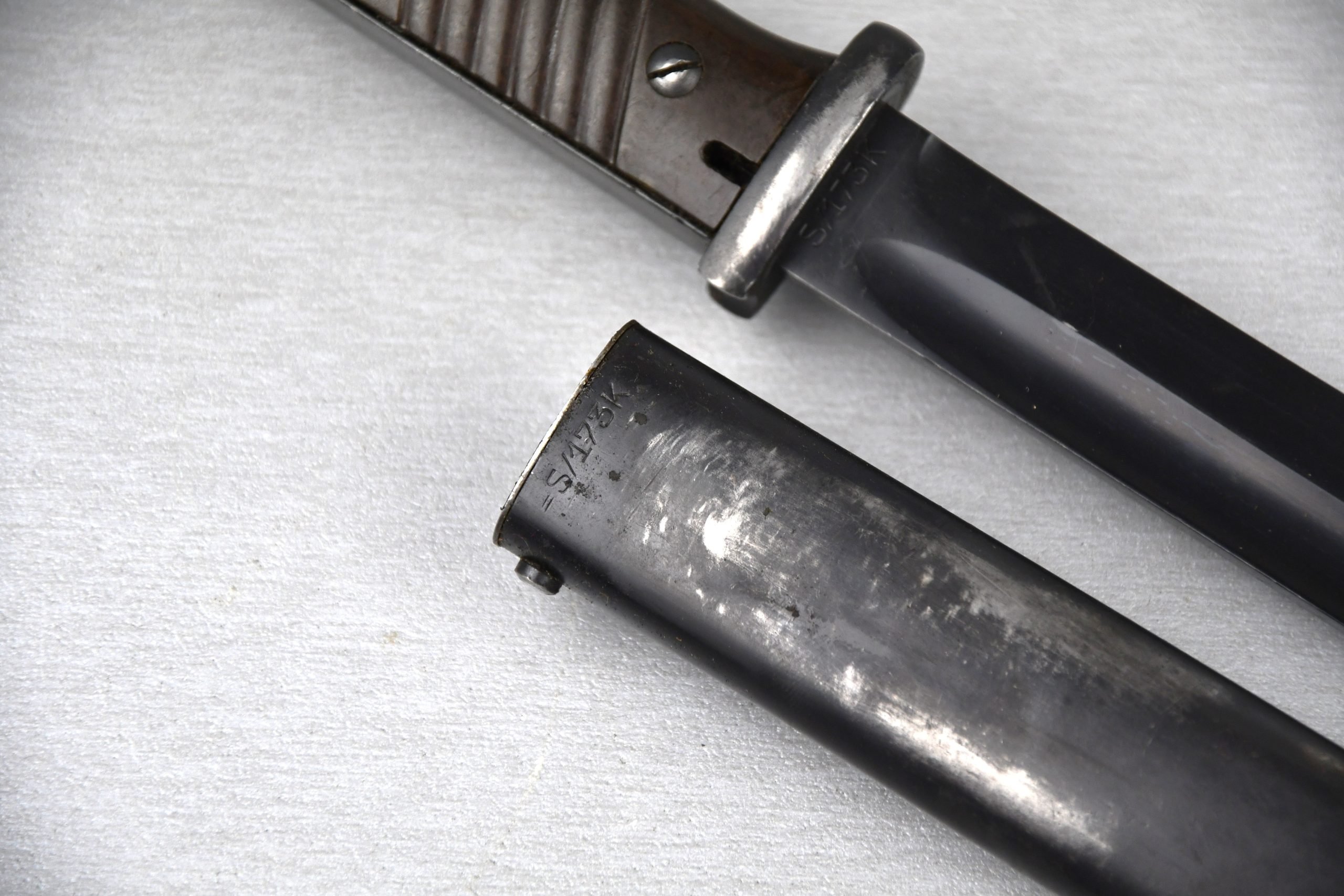 Early matching K98 bayonet by S/173K 'Alex Coppel' 1934 — image 8