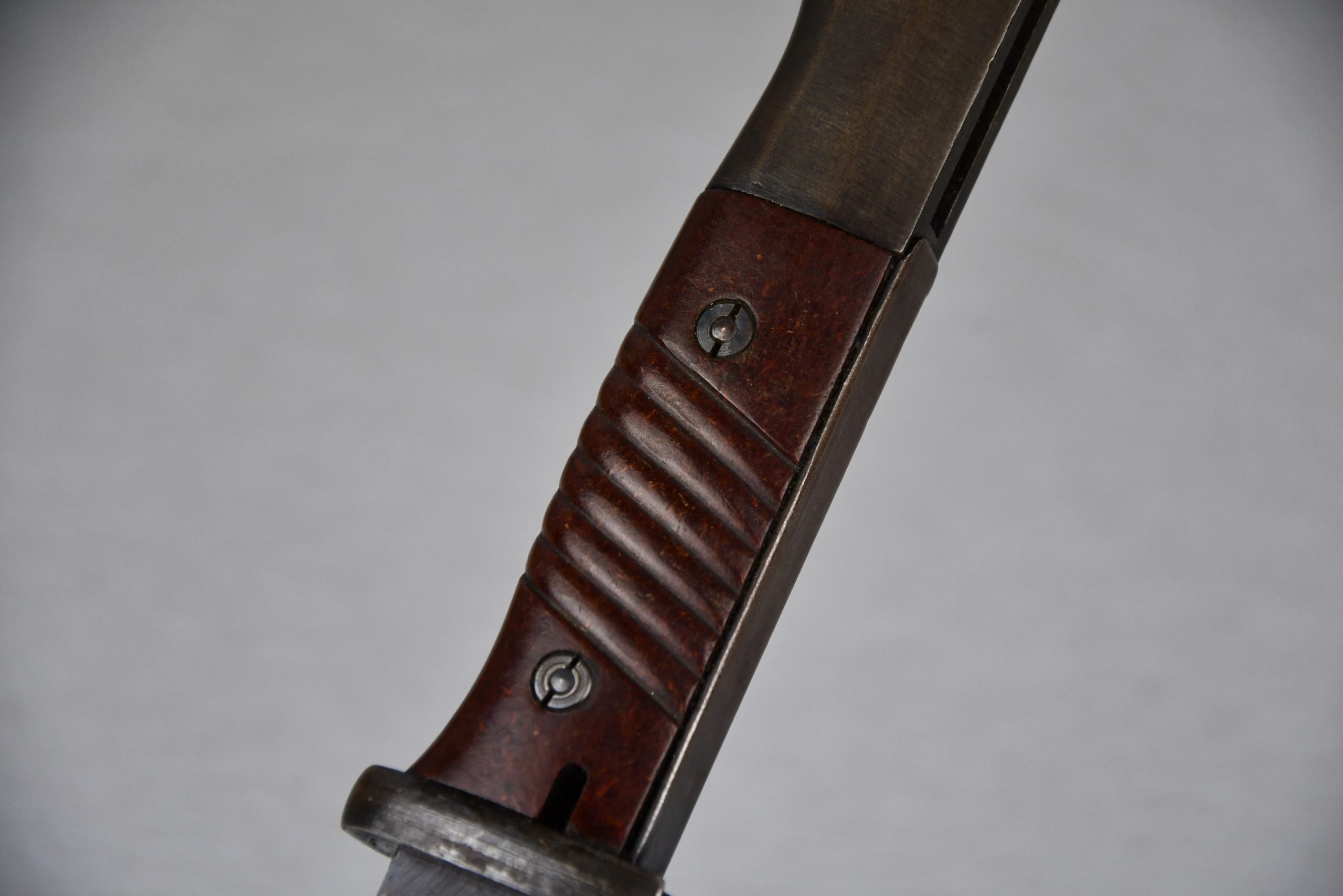 K98 bayonet with red bakelite grips by cof 1944 — image 13