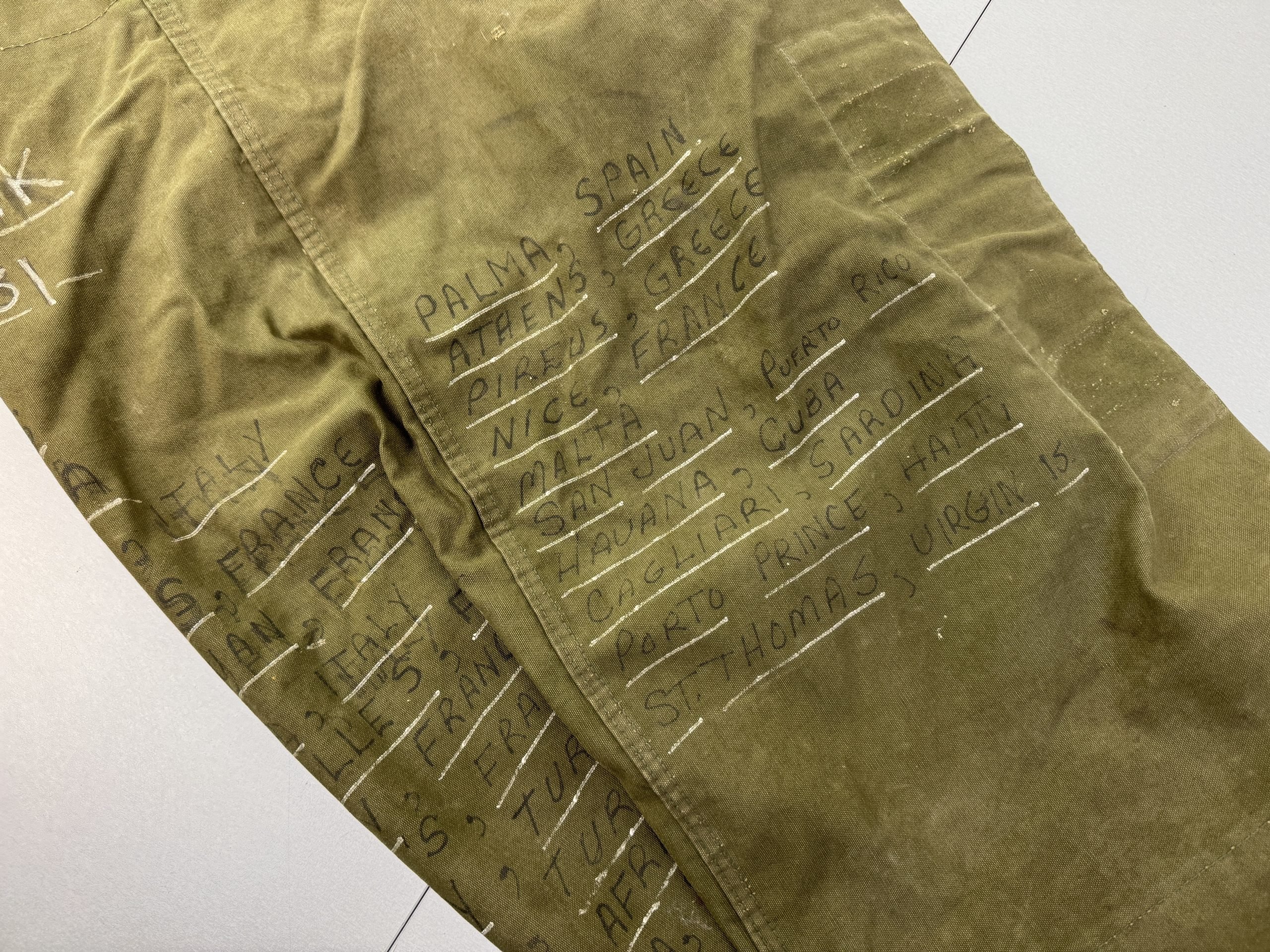 WW2 USA 'souvenir' kit bag Europe, Afrika — image 3