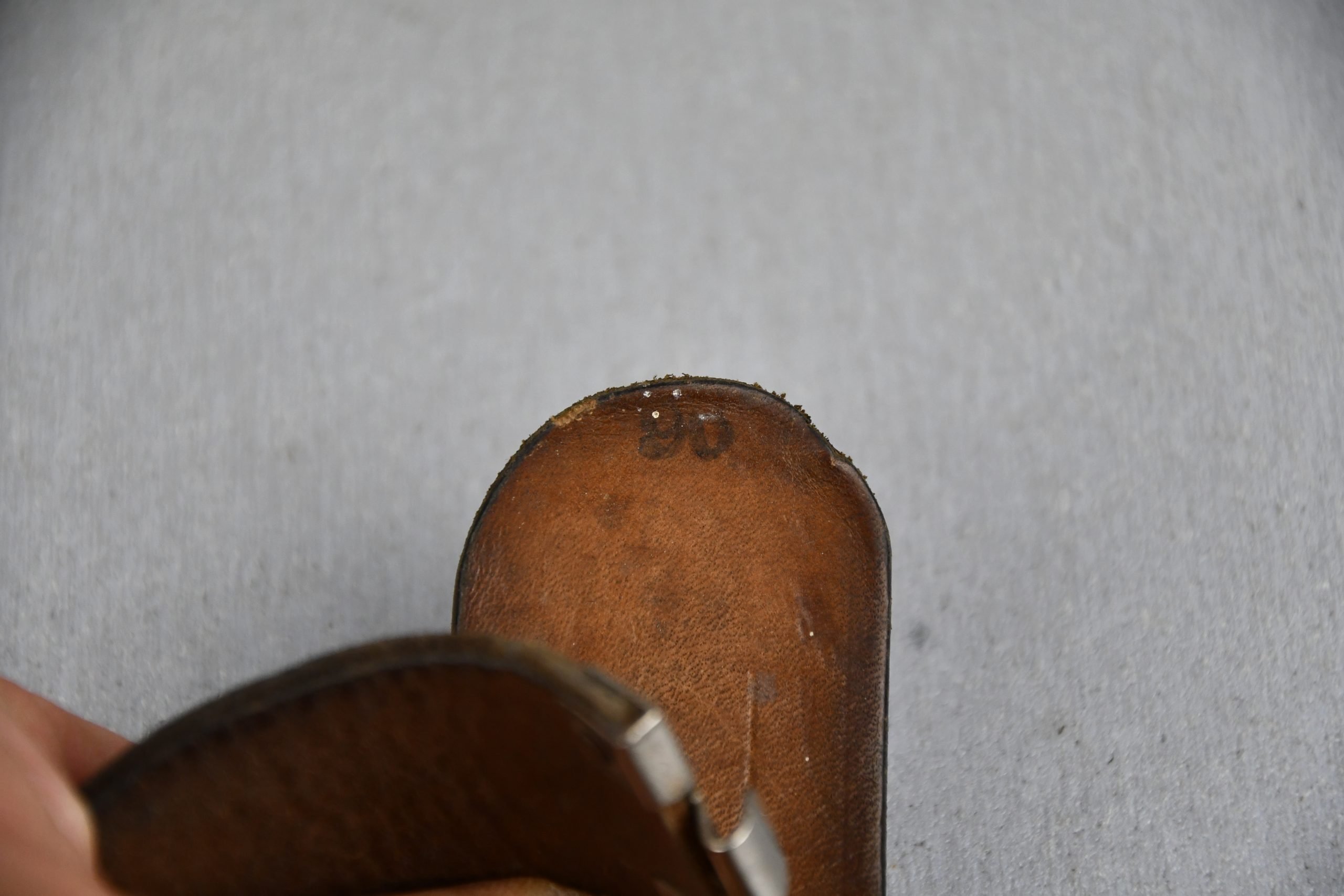 Wehrmacht lacquered parade belt — image 3