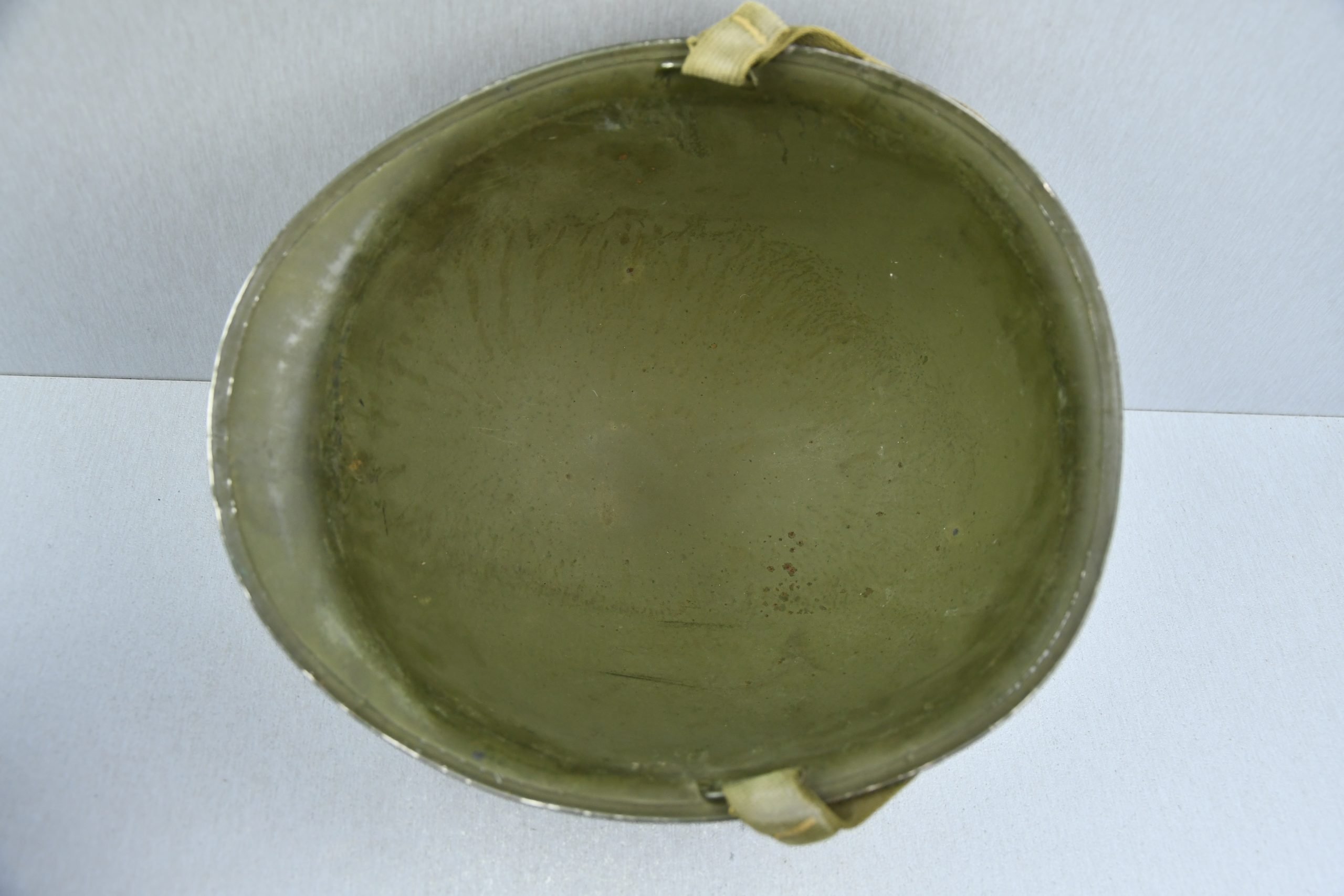 US M1 steel fixed bail helmet by 'Schleuter' with liner by Firestone — image 16