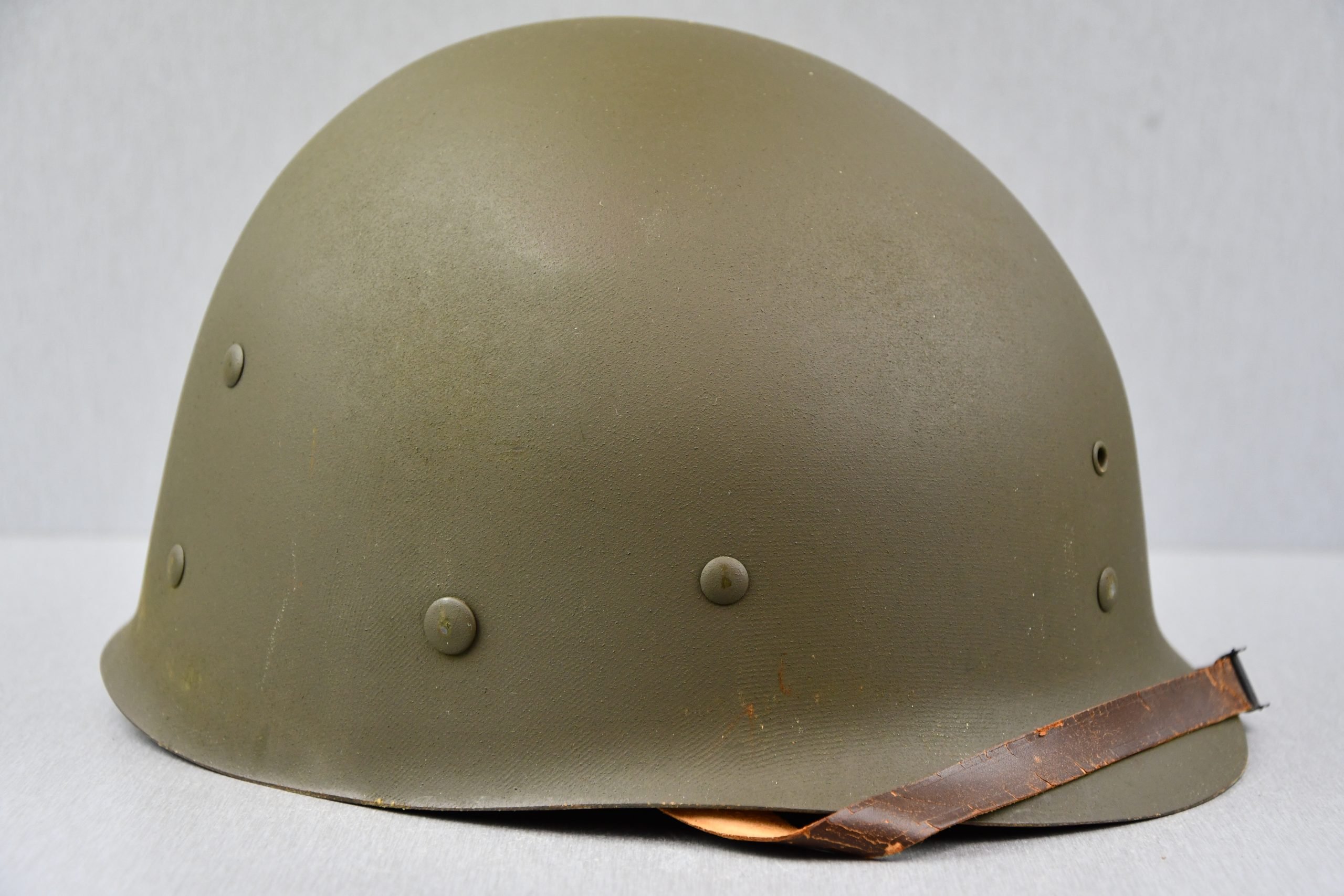 US M1 steel fixed bail helmet by 'Schleuter' with liner by Firestone — image 26