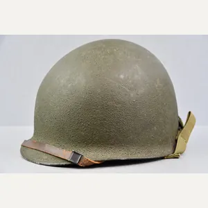 US M1 steel fixed bail helmet by 'Schleuter' with liner …
