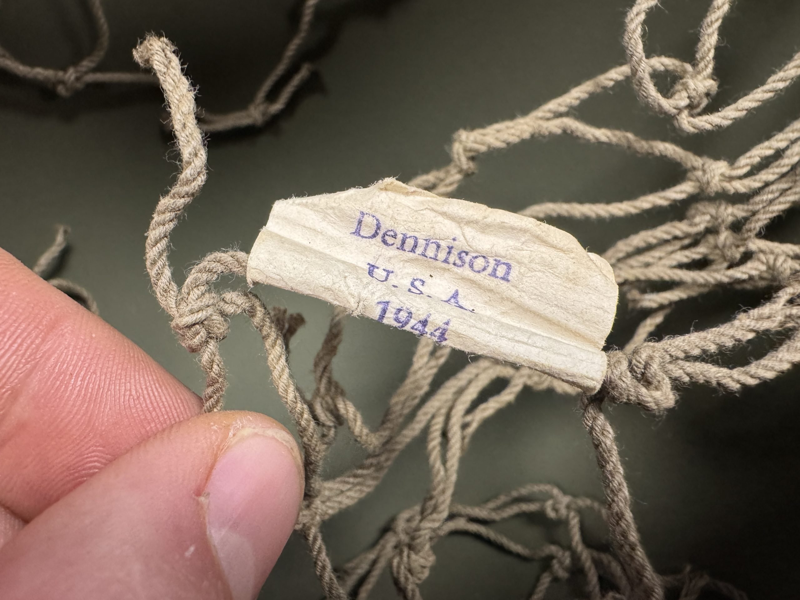 US WW2 M1 fixed bale steel helmet with liner by CAPAC — image 24