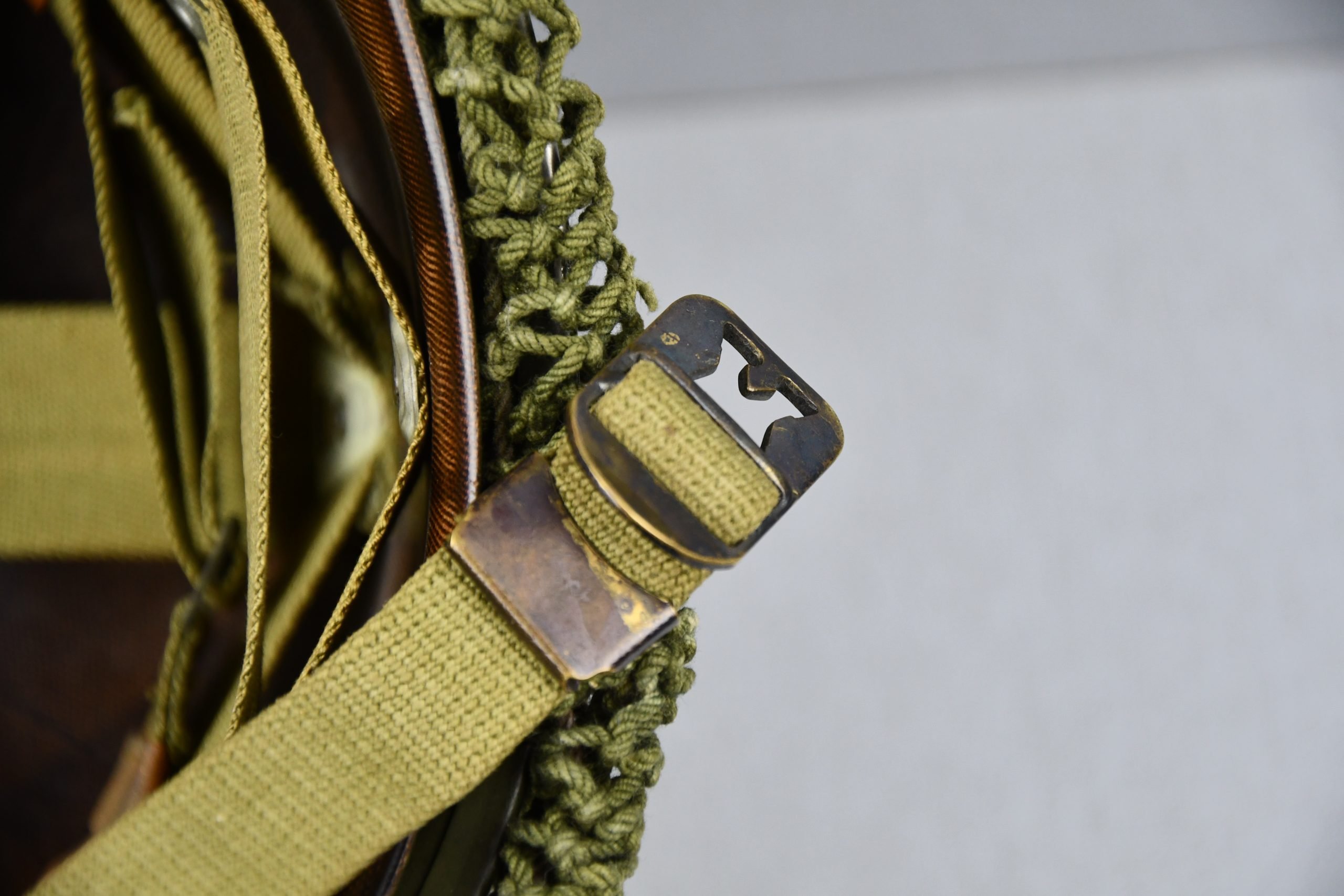 MINT US WW2 M1 fixed bale steel helmet with early Inland liner — image 11