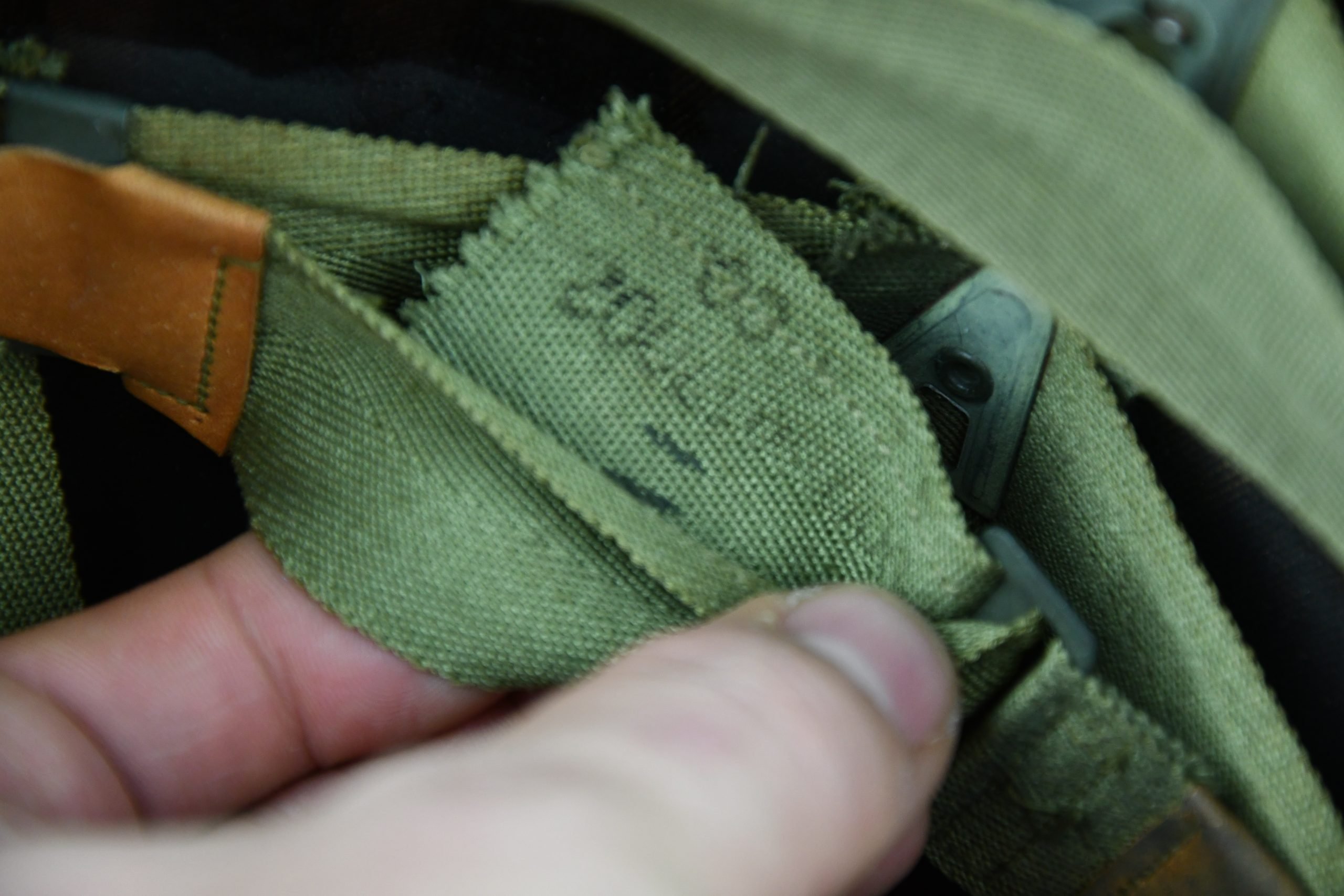 MINT US WW2 M1 fixed bale steel helmet with early Inland liner — image 15