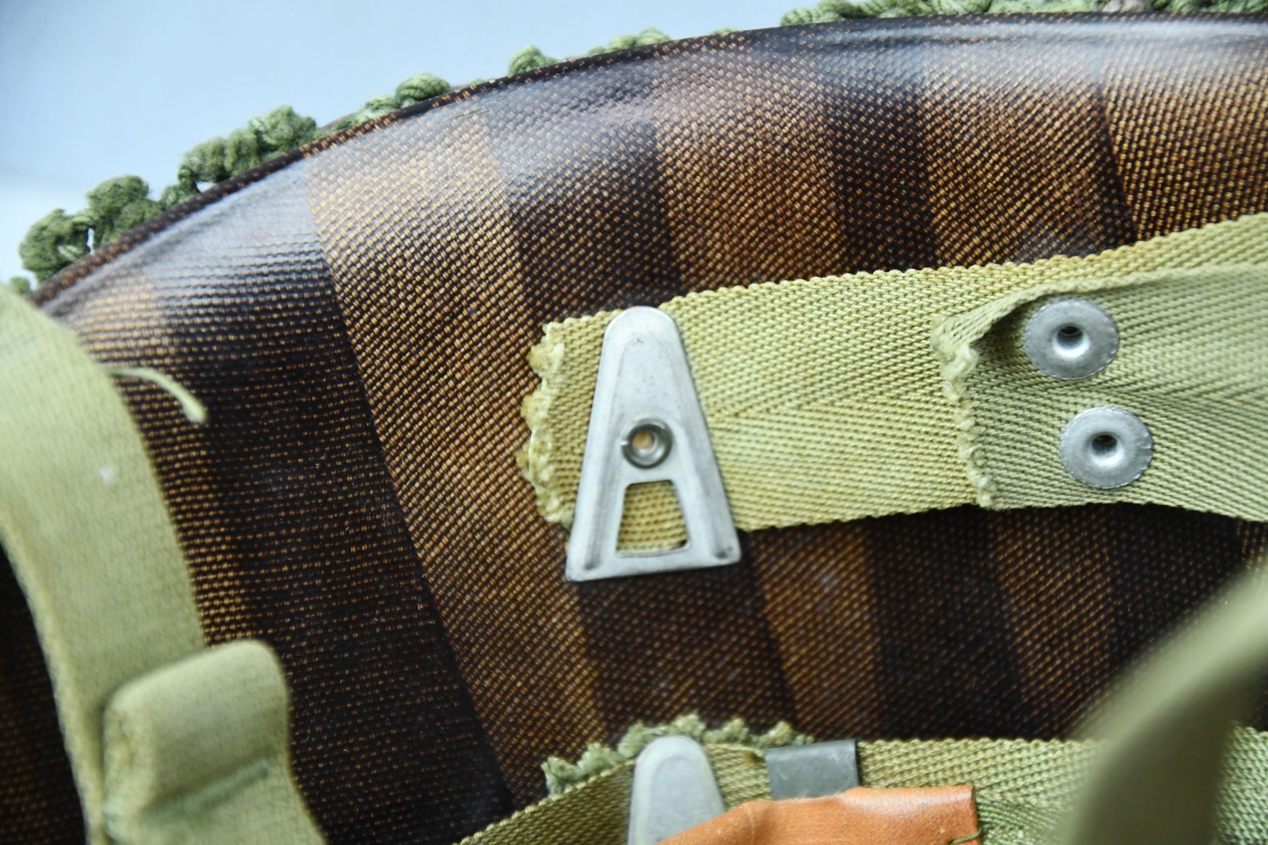 MINT US WW2 M1 fixed bale steel helmet with early Inland liner — image 16