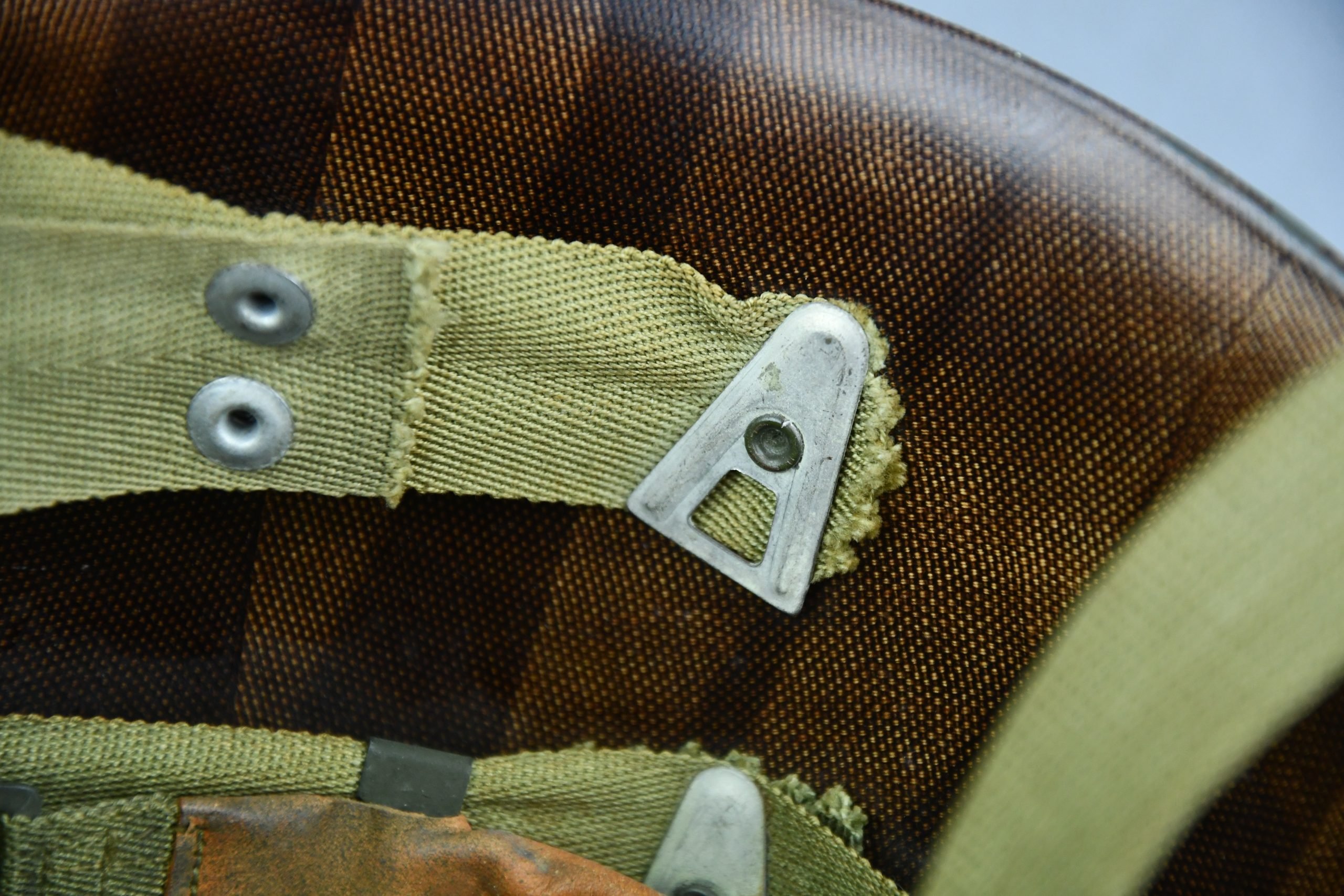 MINT US WW2 M1 fixed bale steel helmet with early Inland liner — image 17