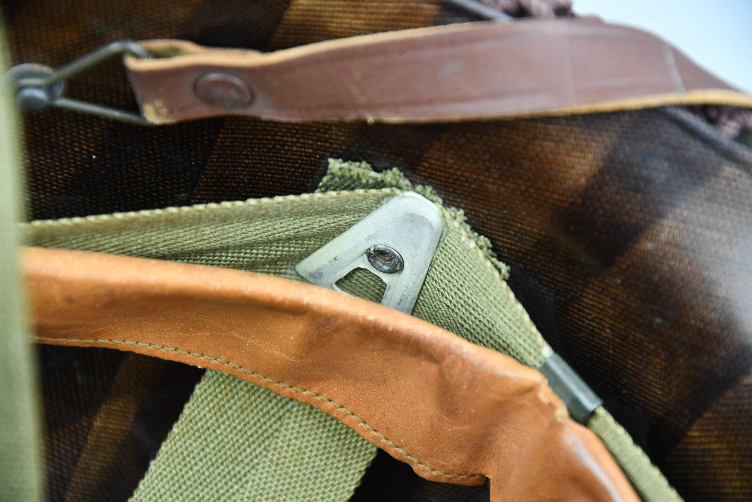 MINT US WW2 M1 fixed bale steel helmet with early Inland liner — image 18