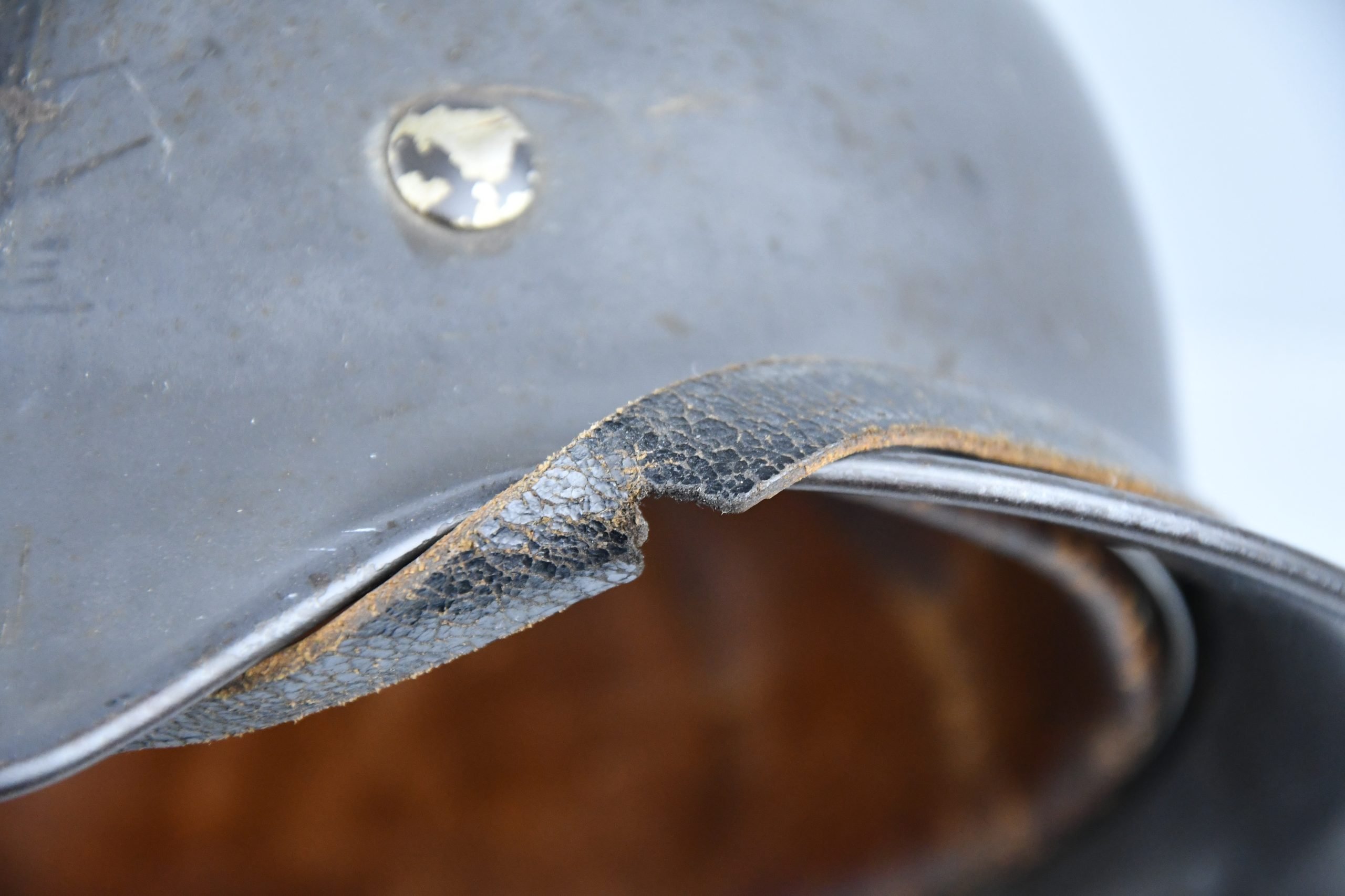 M35 Luftwaffe ex-double decal steel helmet Q66 1939 — image 14