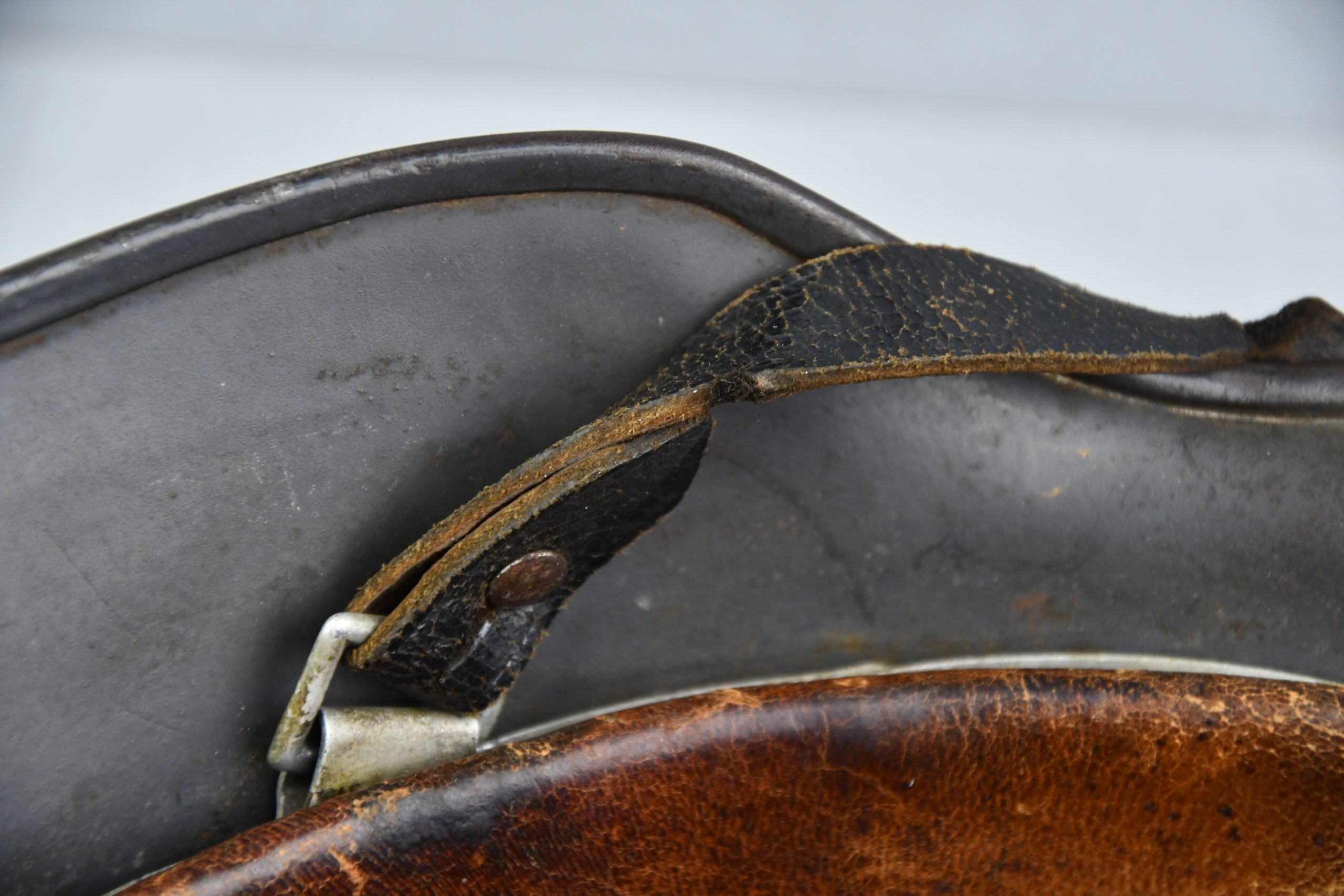 M35 Luftwaffe ex-double decal steel helmet Q66 1939 — image 15