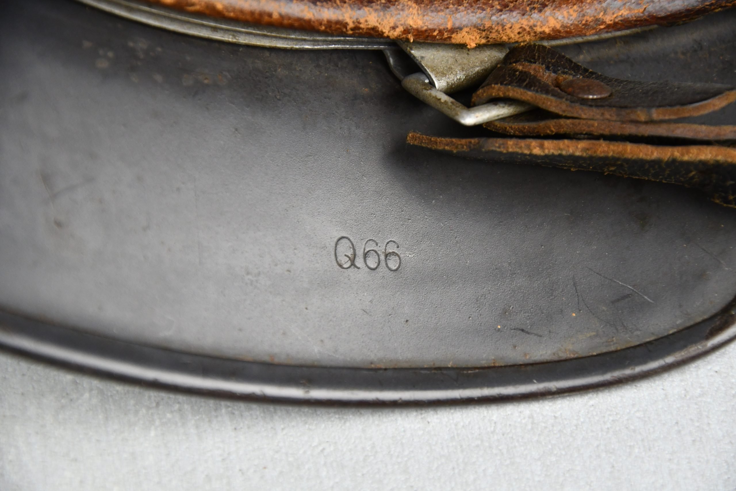 M35 Luftwaffe ex-double decal steel helmet Q66 1939 — image 17