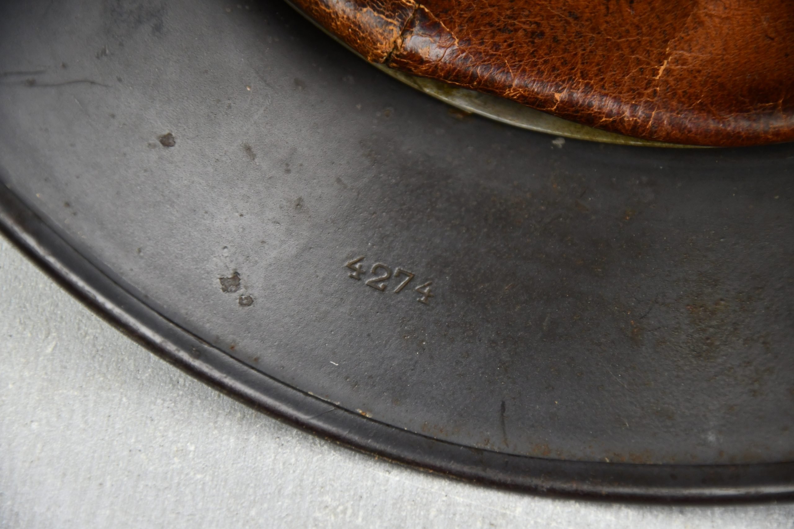 M35 Luftwaffe ex-double decal steel helmet Q66 1939 — image 18