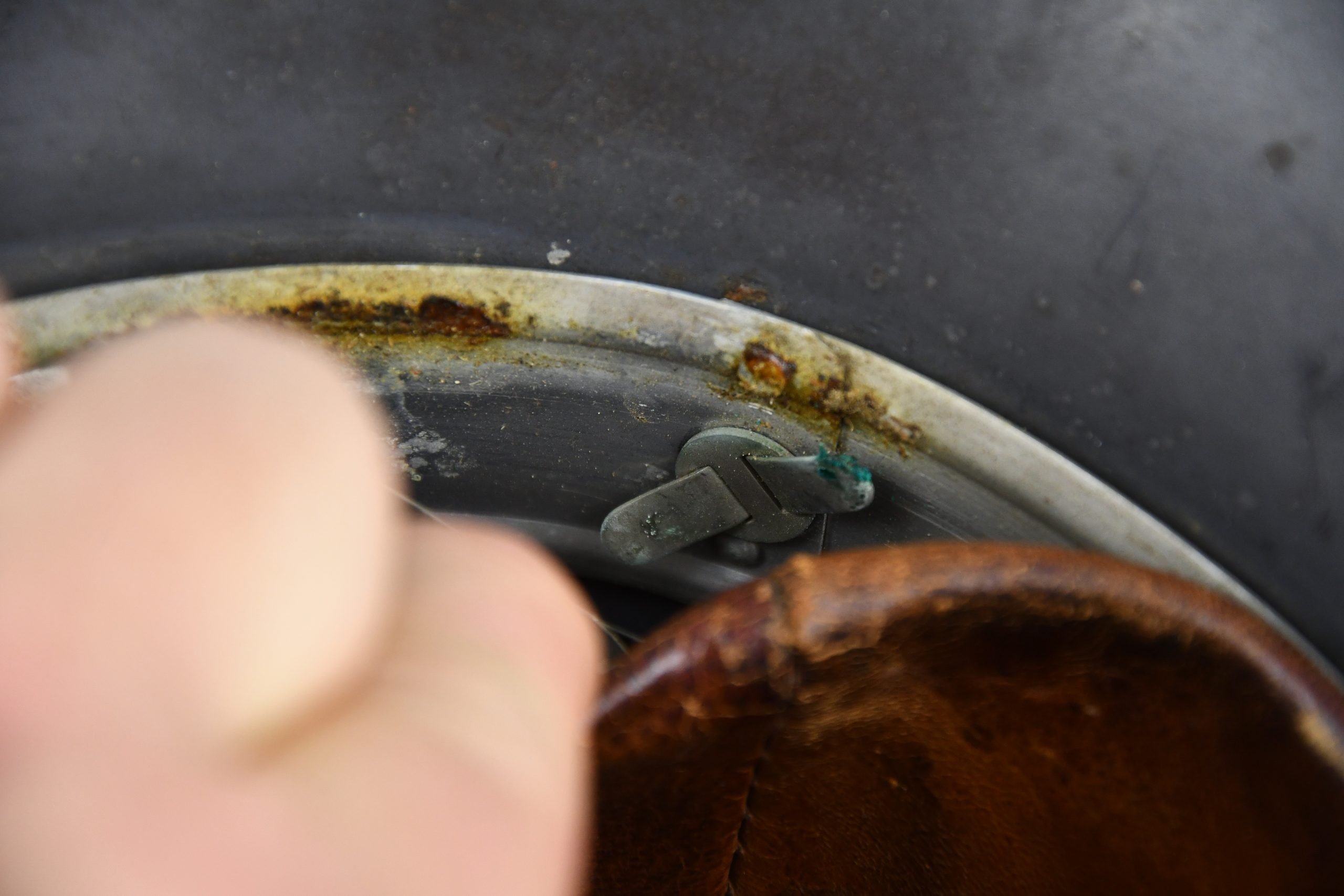 M35 Luftwaffe ex-double decal steel helmet Q66 1939 — image 21