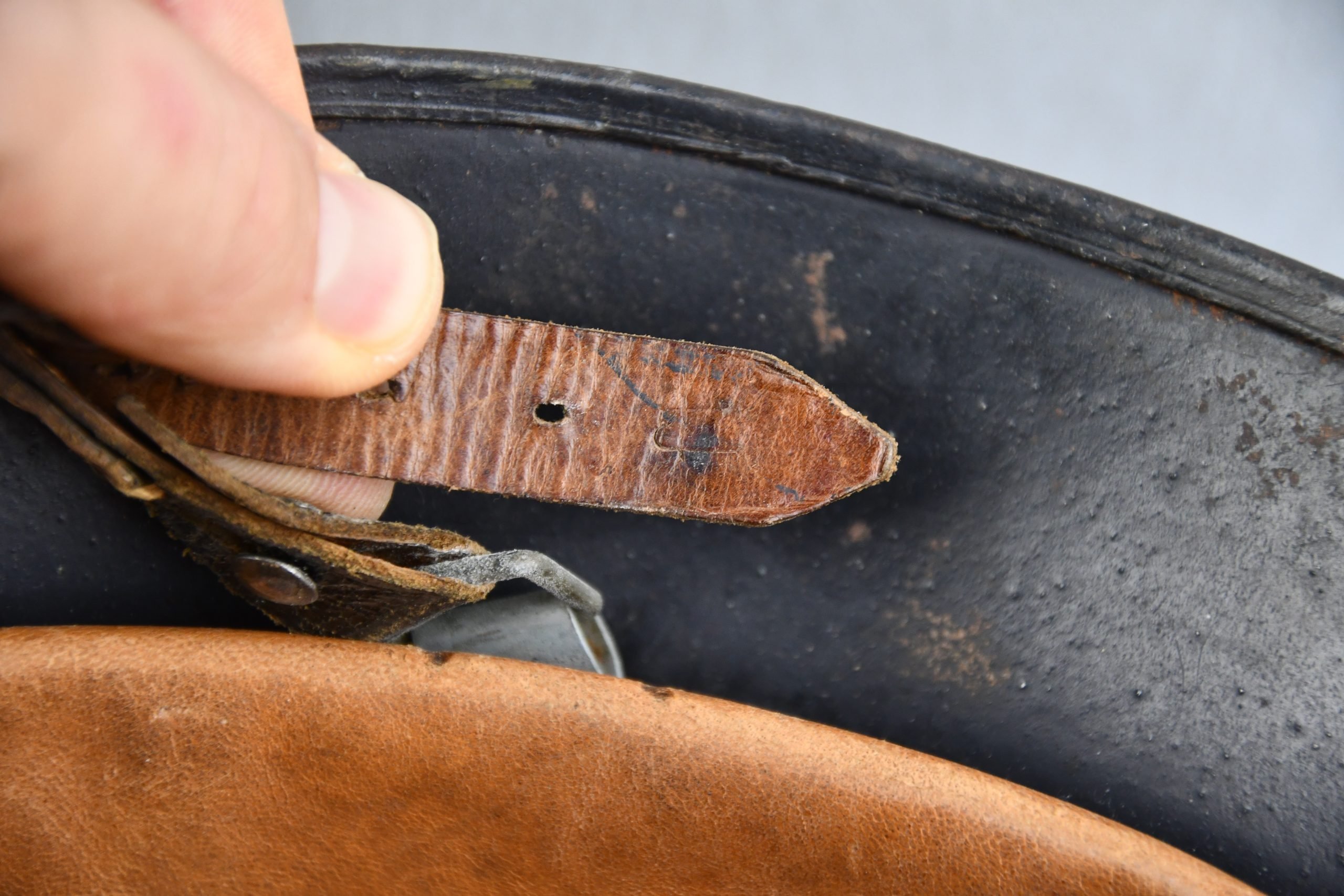M40 Luftwaffe single decal steel helmet hkp64 — image 14