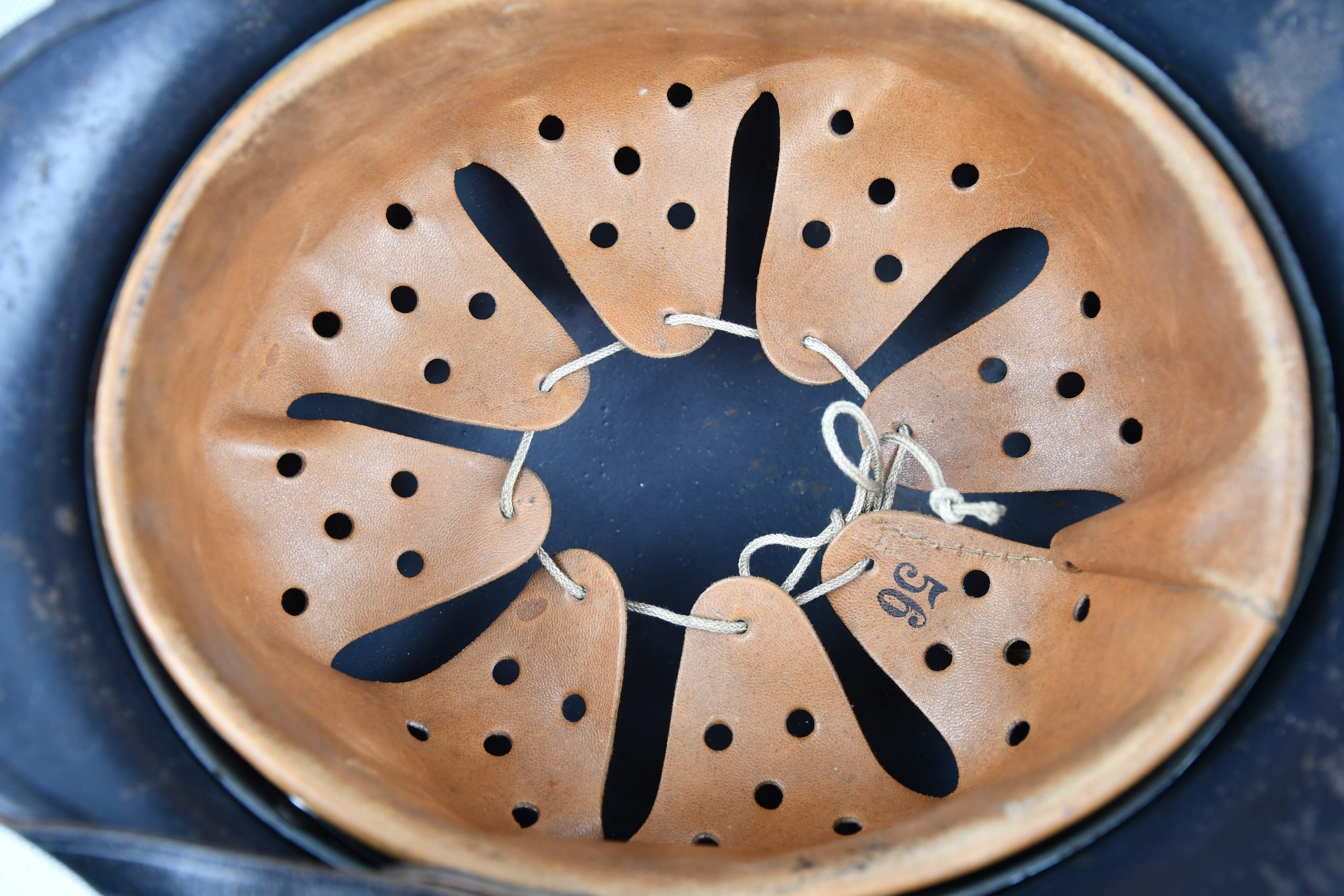 M40 Luftwaffe single decal steel helmet hkp64 — image 9