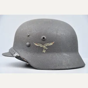 M40 Luftwaffe single decal steel helmet hkp64