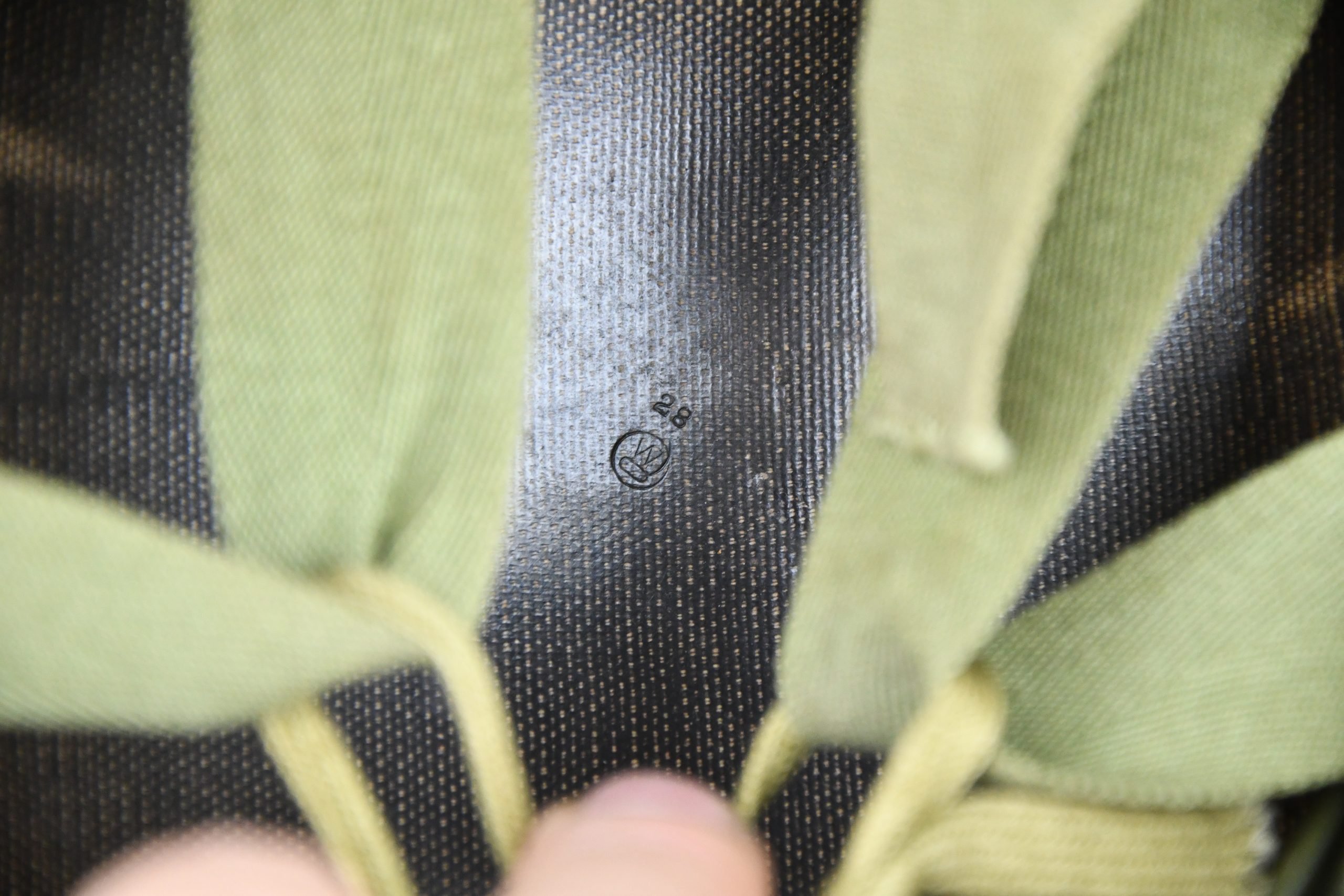 US WW2 M1-C paratrooper helmet with Westinghouse liner — image 12