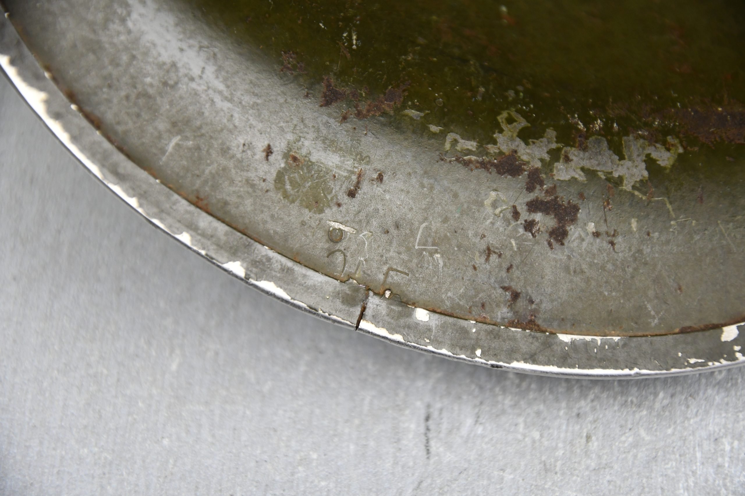 US WW2 M1 fixed bale steel helmet with liner by CAPAC for Lieutenant — image 25