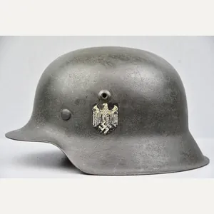 M42 army (Heer) single decal steel helmet hkp62