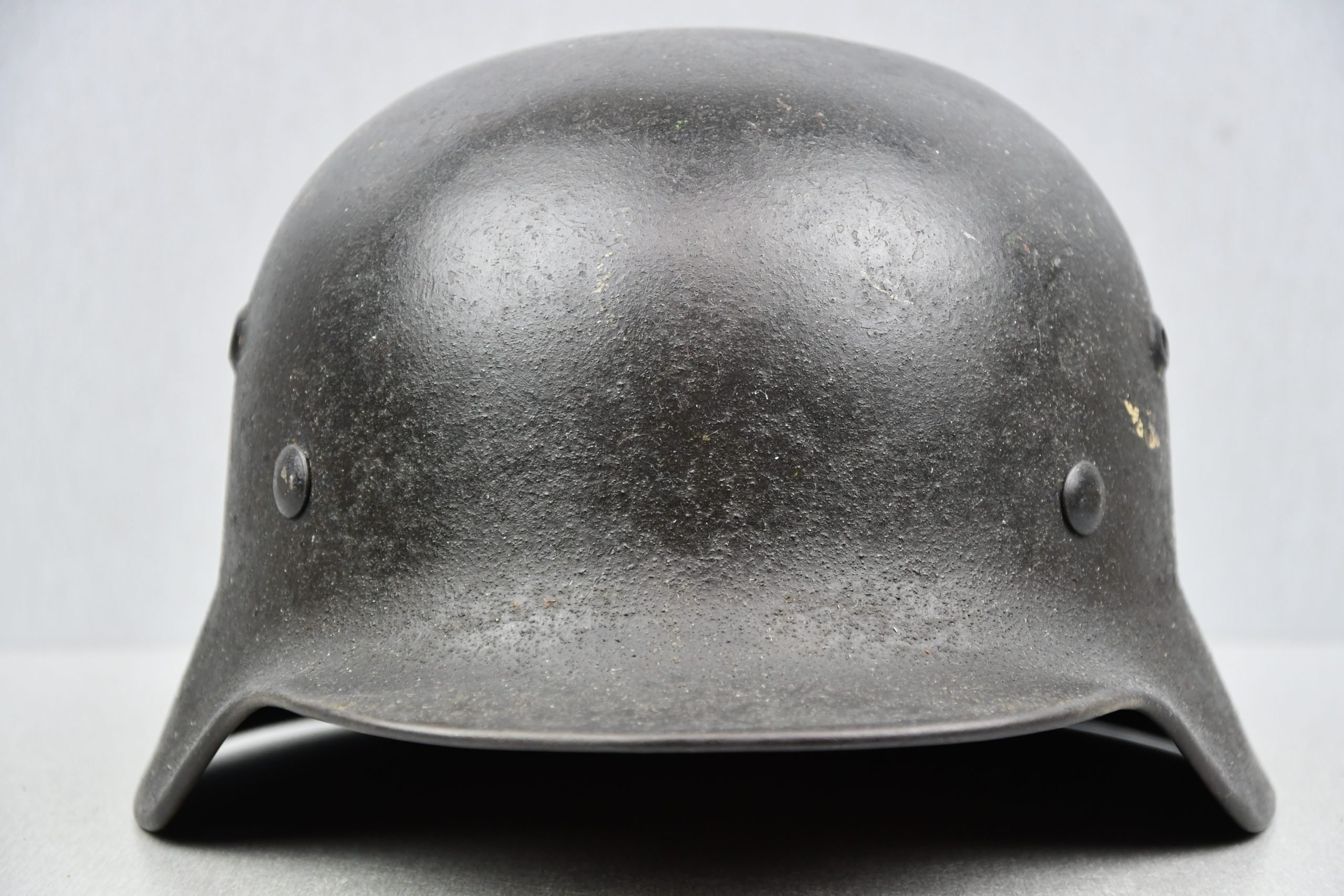M40 Luftwaffe single decal steel helmet hkp64 named Uffz. Wabersitzki — image 3