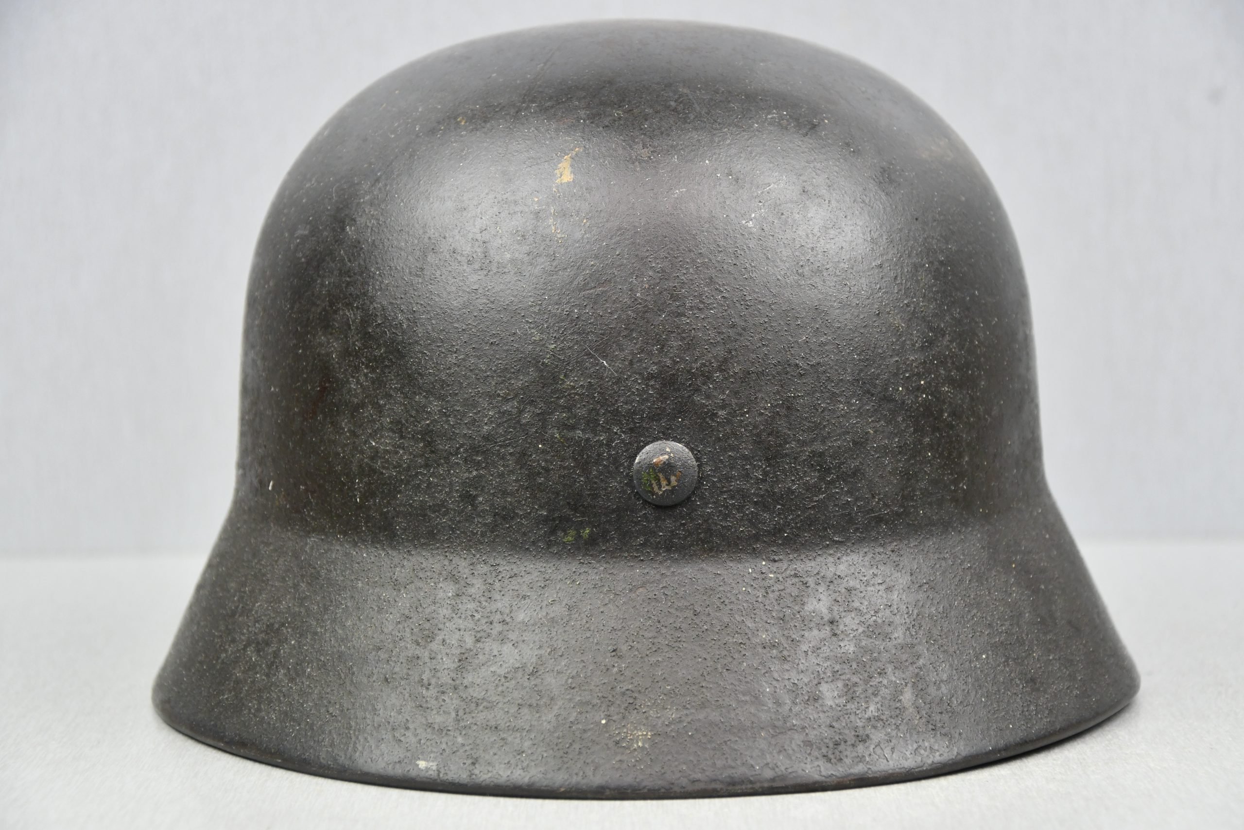M40 Luftwaffe single decal steel helmet hkp64 named Uffz. Wabersitzki — image 5