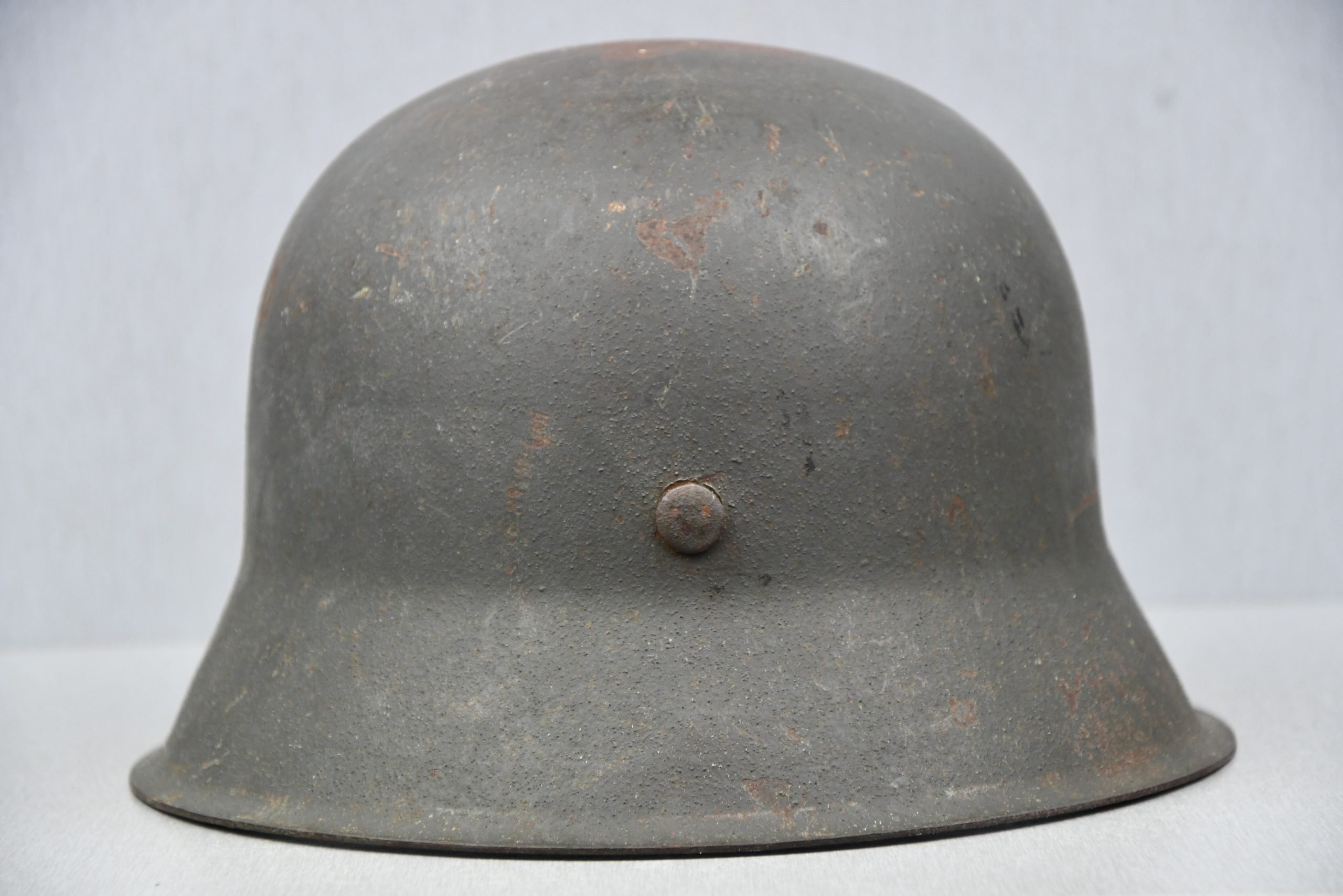 M42 army (Heer) ex-single decal steel helmet ET62 — image 5