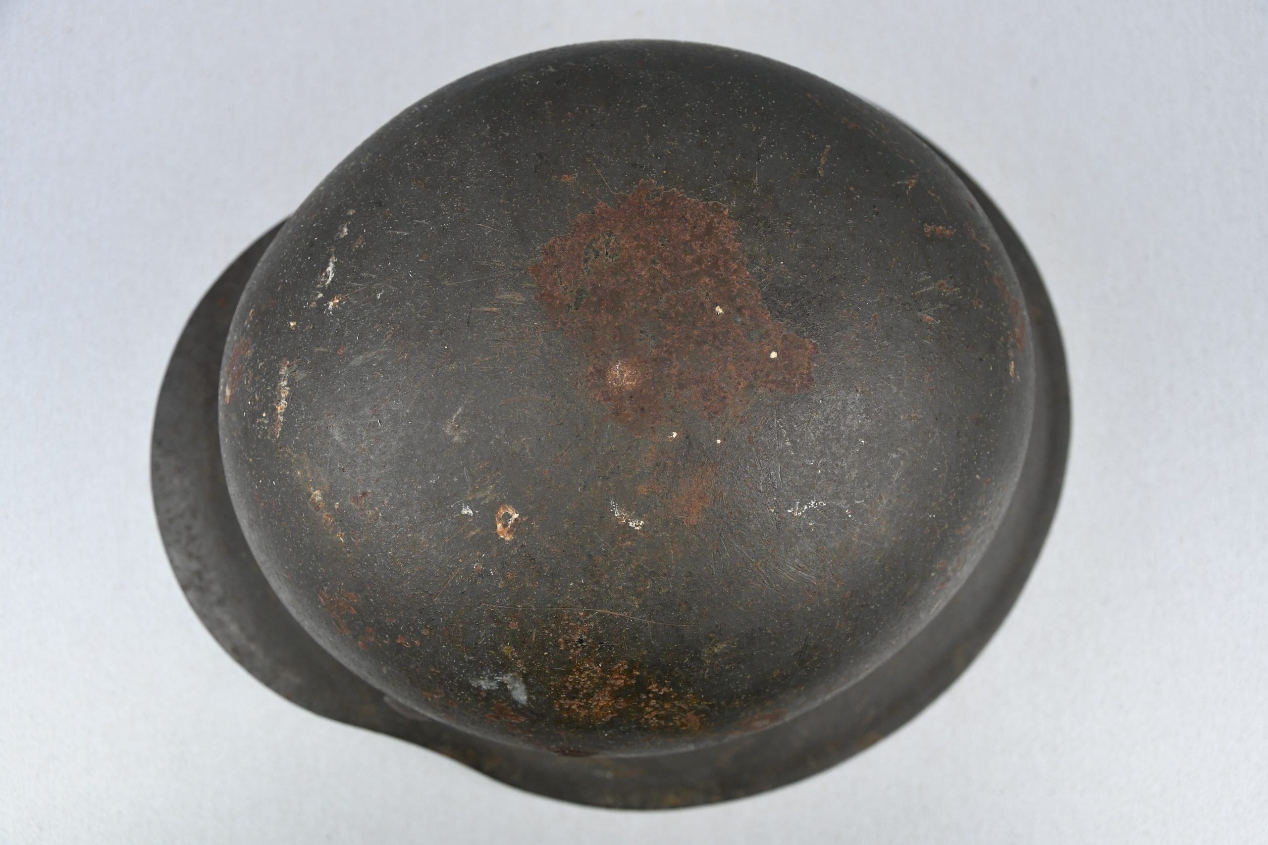 M42 army (Heer) ex-single decal steel helmet ET62 — image 6