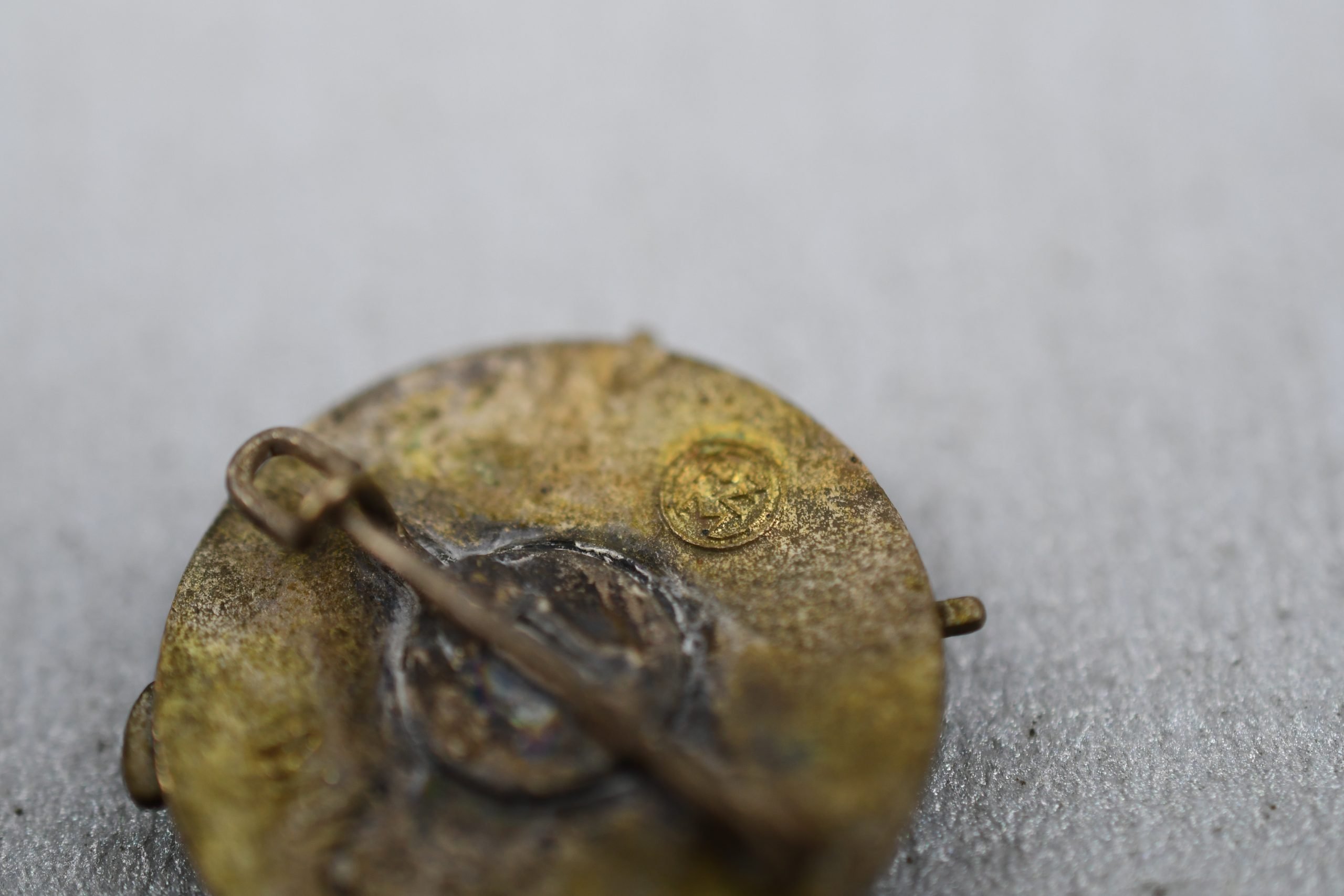 Deutsches Jungvolk (DJ) marksmanship badge silver grade by RZM M1/123 Wilhelm Deumer — image 4