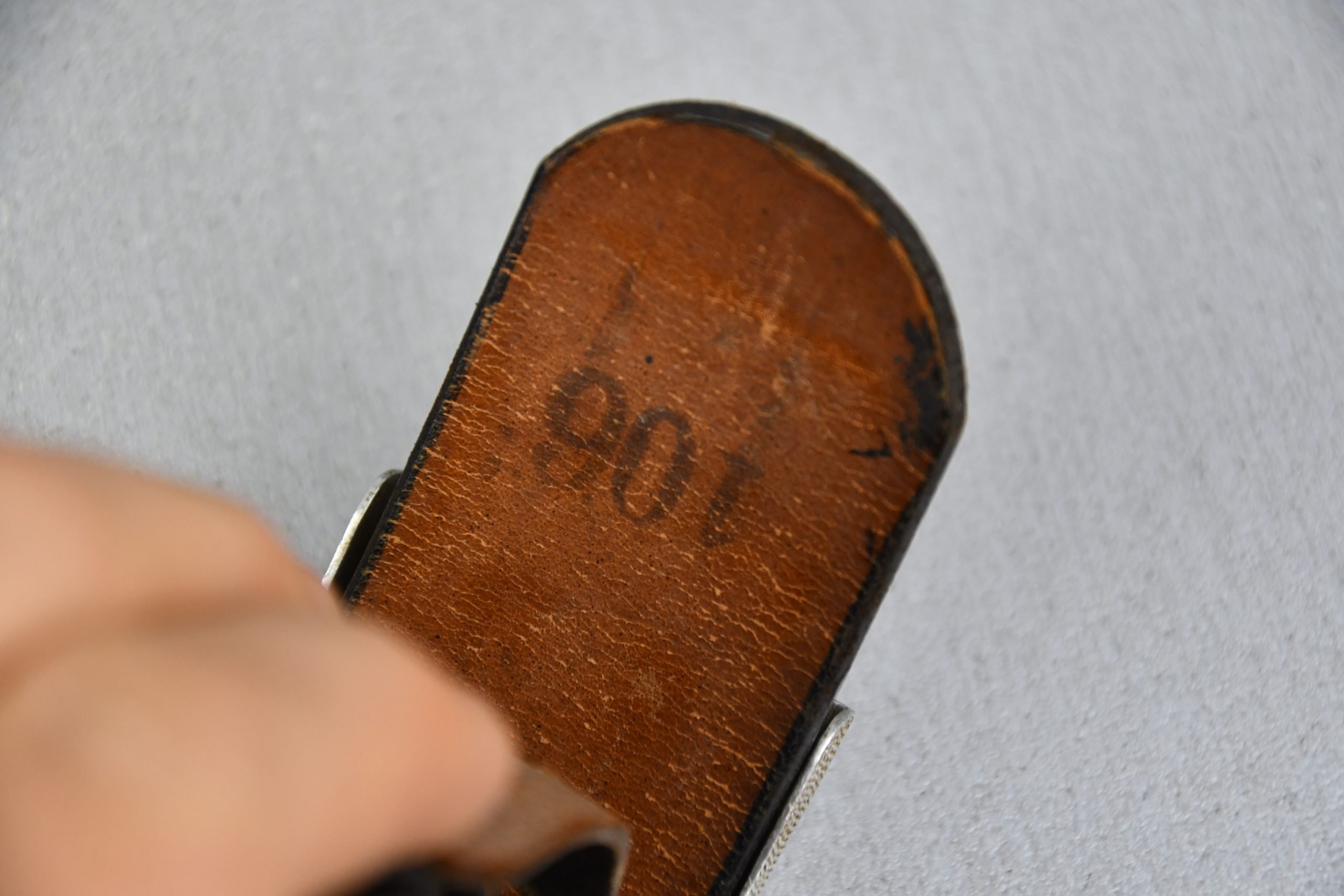 Army (Heer) parade belt buckle by OLC — image 4