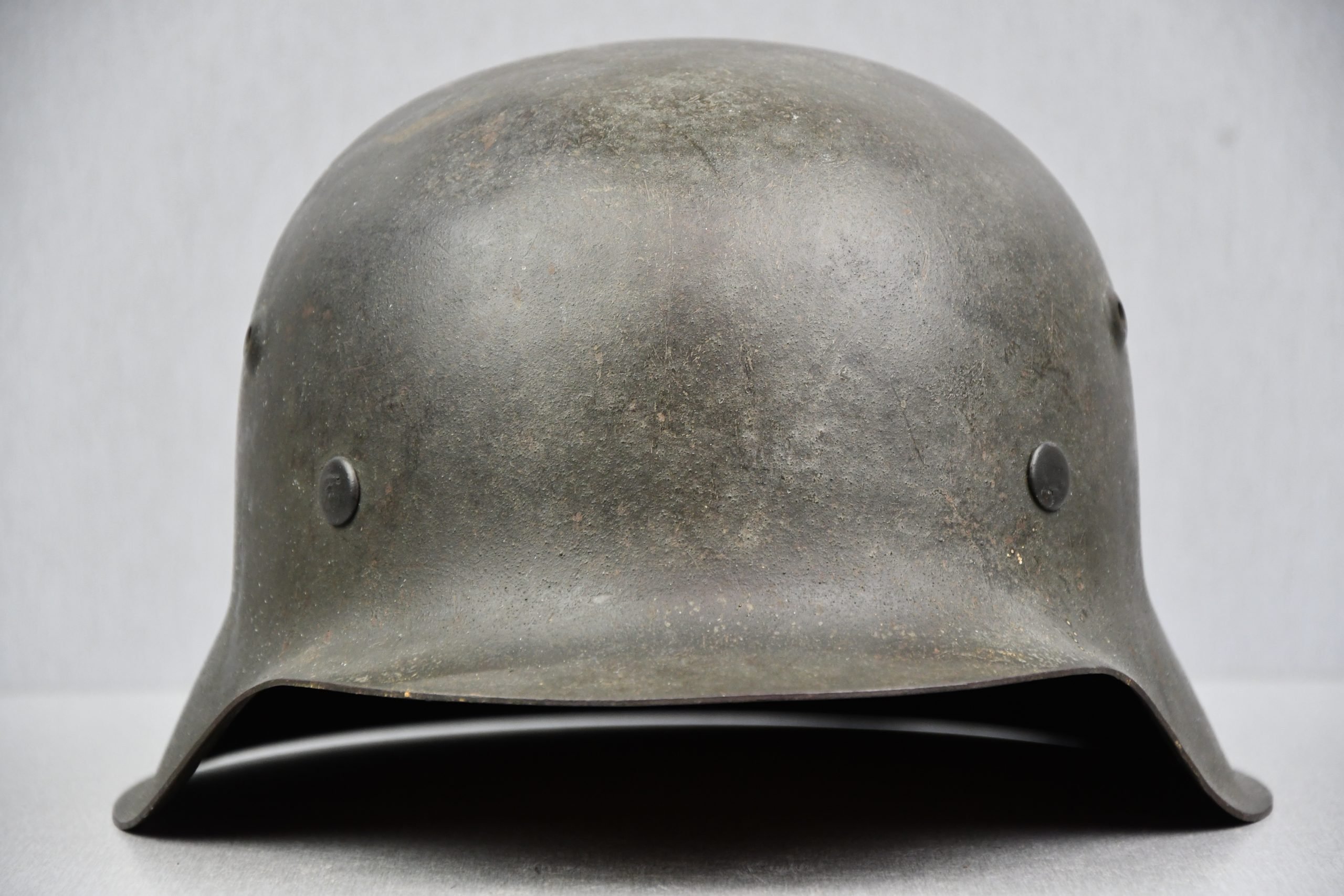 M42 Army/Waffen-SS no decal steel helmet hkp64 — image 2