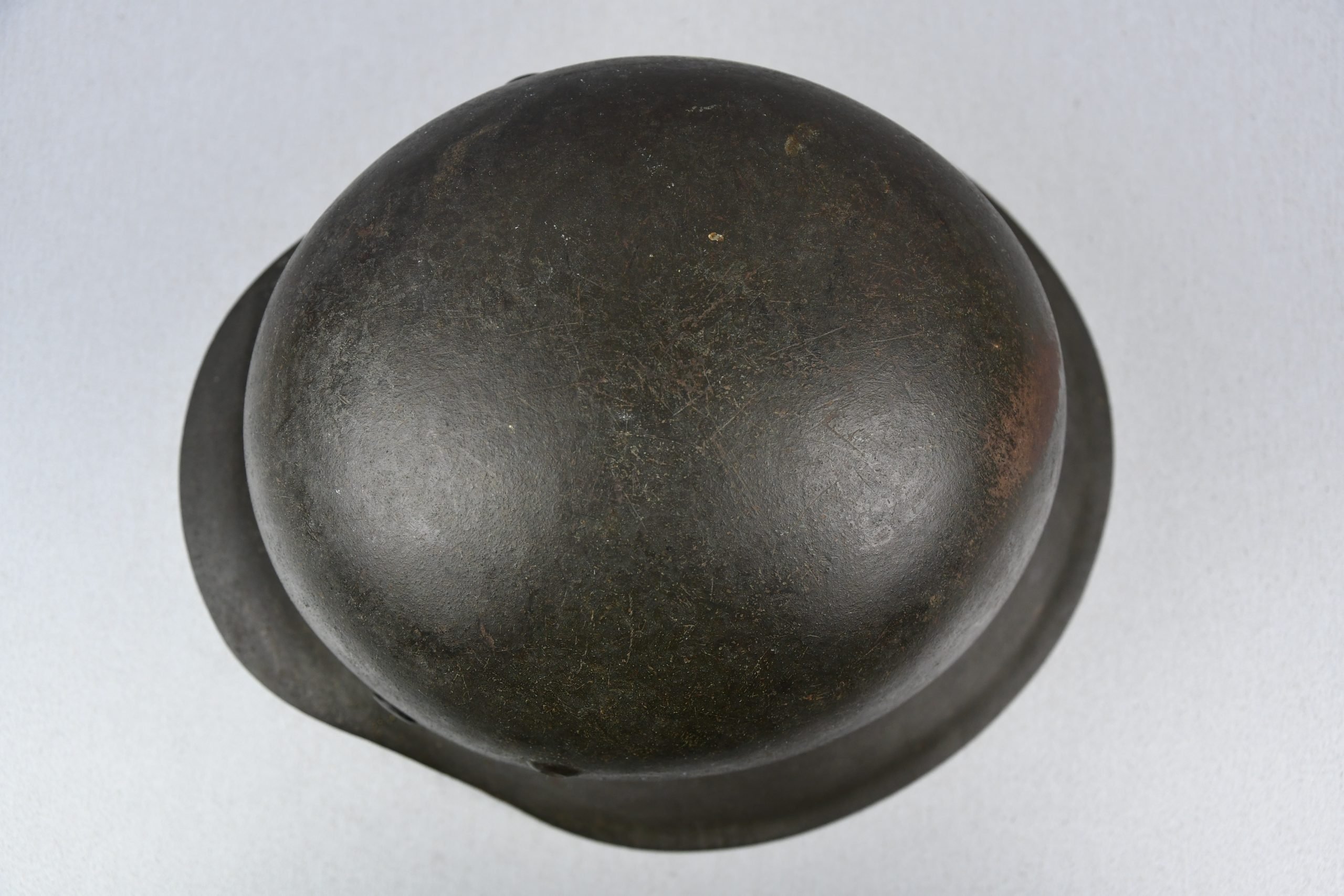 M42 Army/Waffen-SS no decal steel helmet hkp64 — image 5