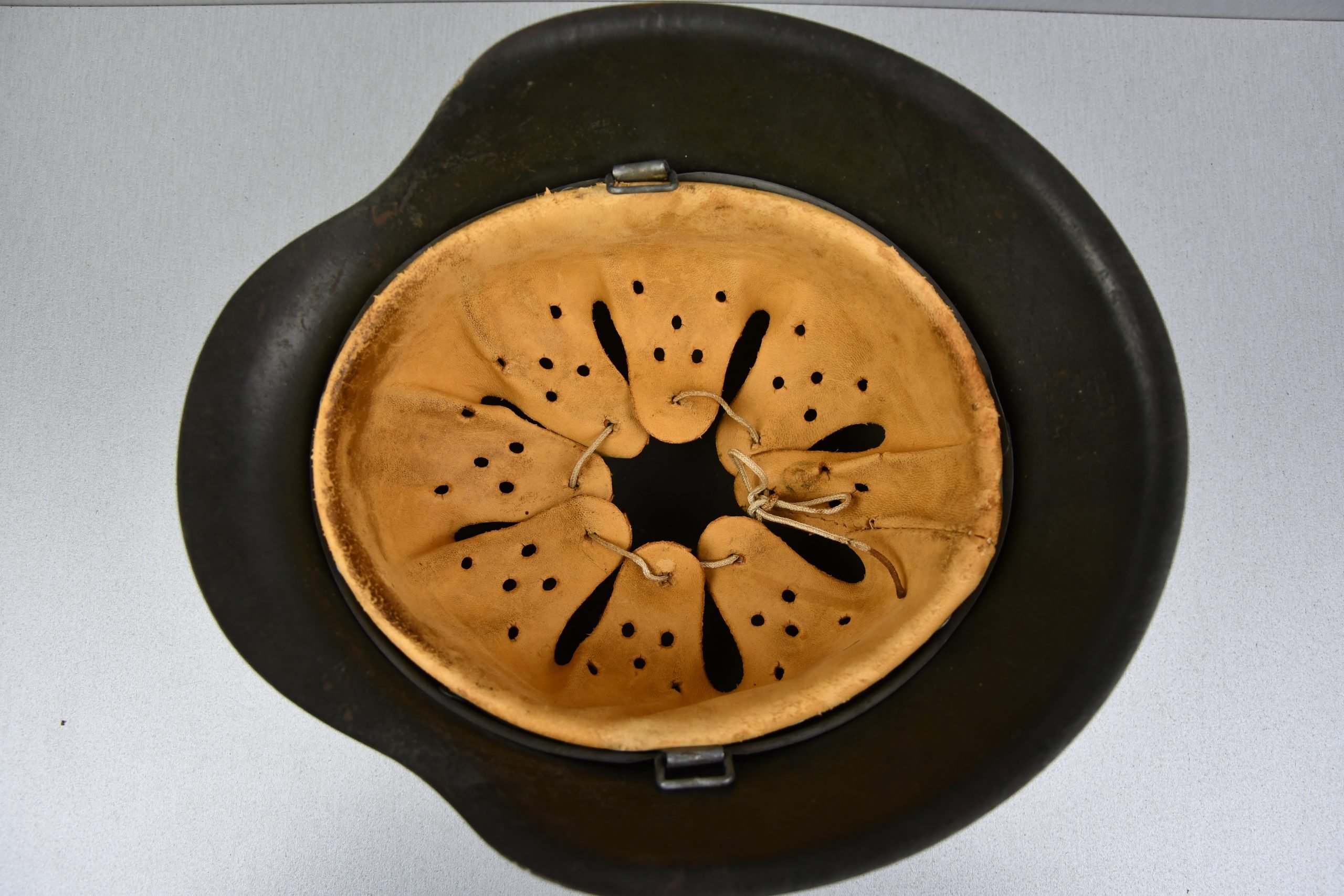 M42 Army/Waffen-SS no decal steel helmet hkp64 — image 6