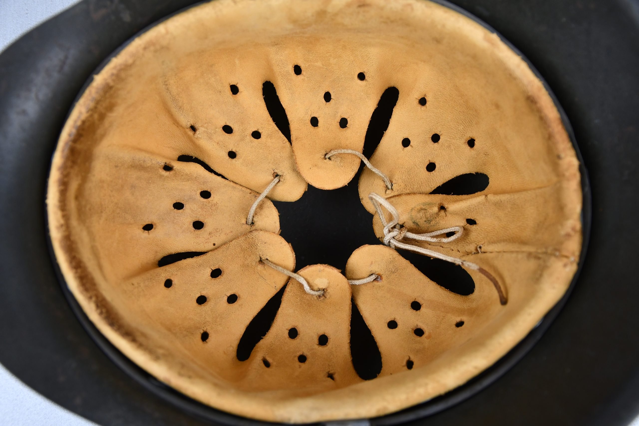 M42 Army/Waffen-SS no decal steel helmet hkp64 — image 7