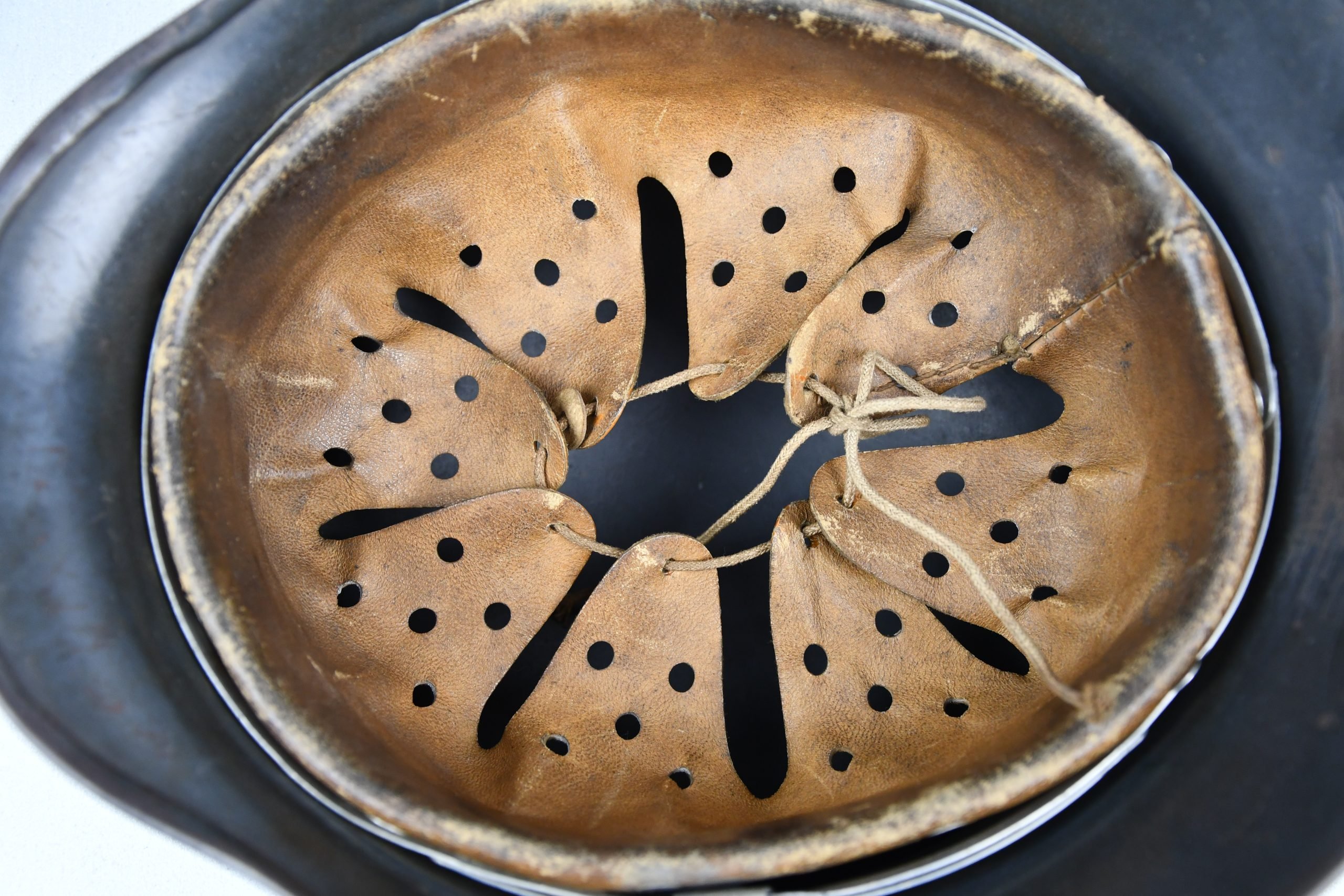 M35 Luftwaffe double decal 'rautarn' camouflage helmet SE62 — image 11